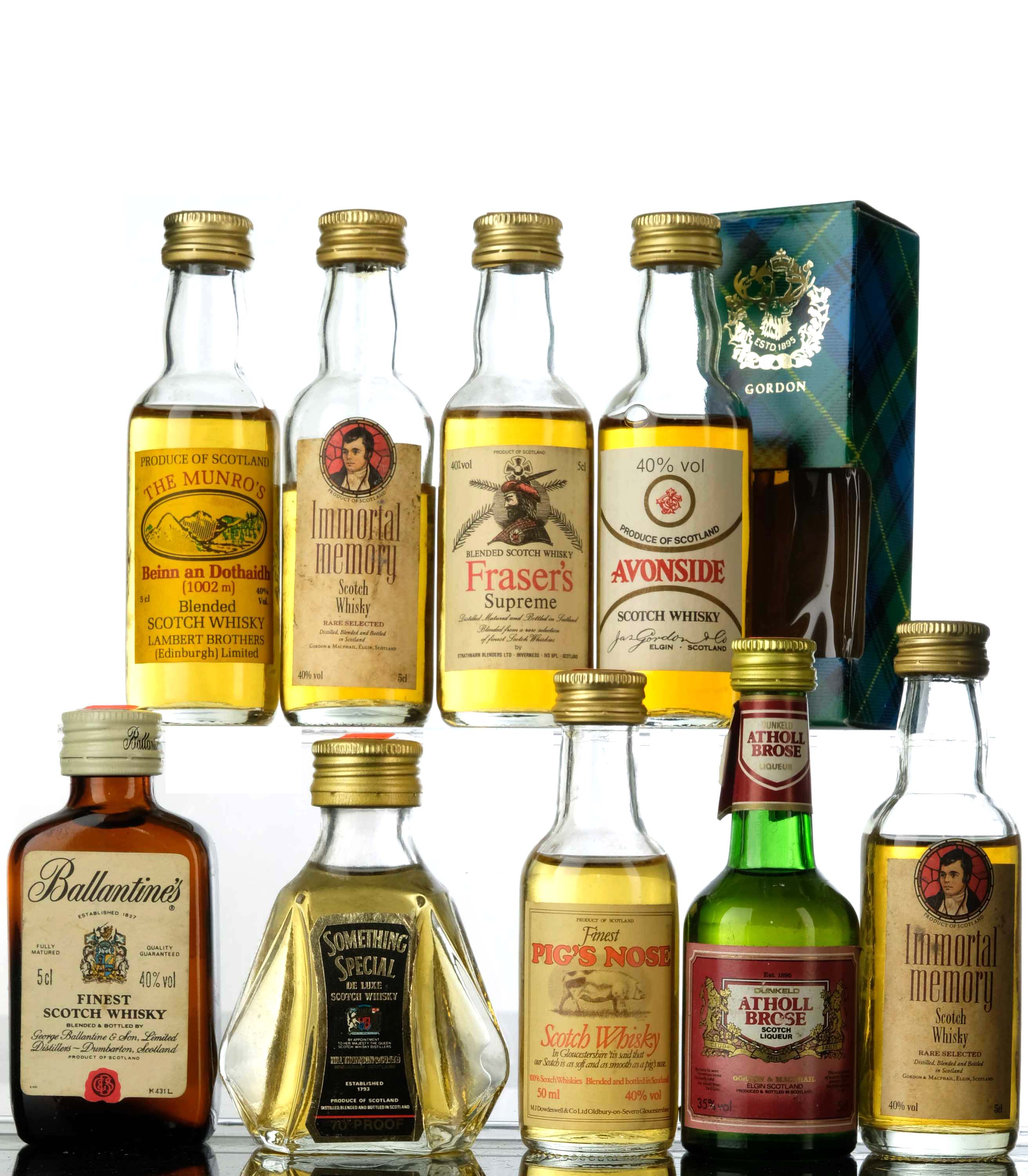 9 x Assorted Miniatures