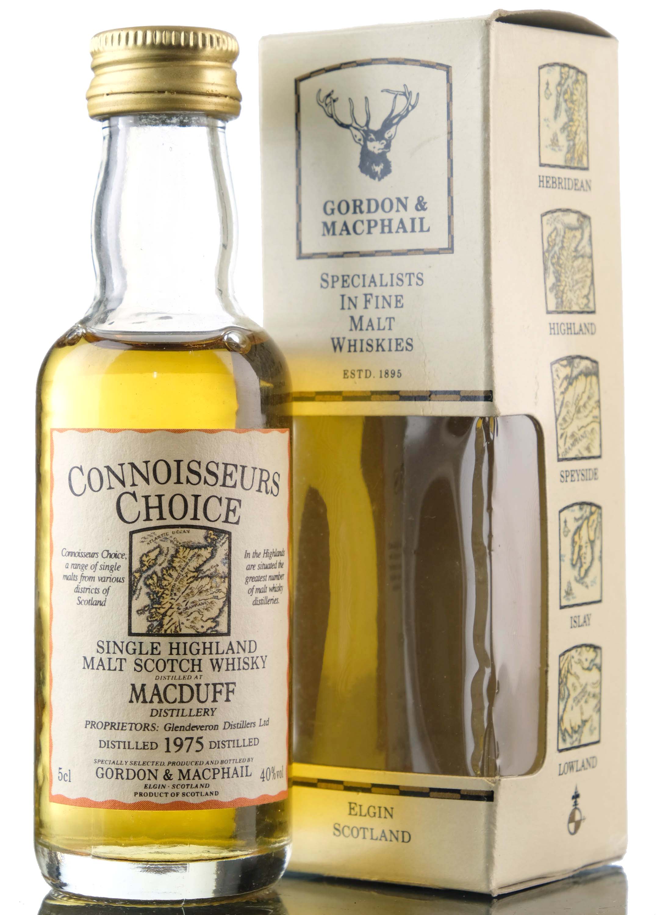 Macduff 1975 - Gordon & MacPhail - Connoisseurs Choice - Miniature
