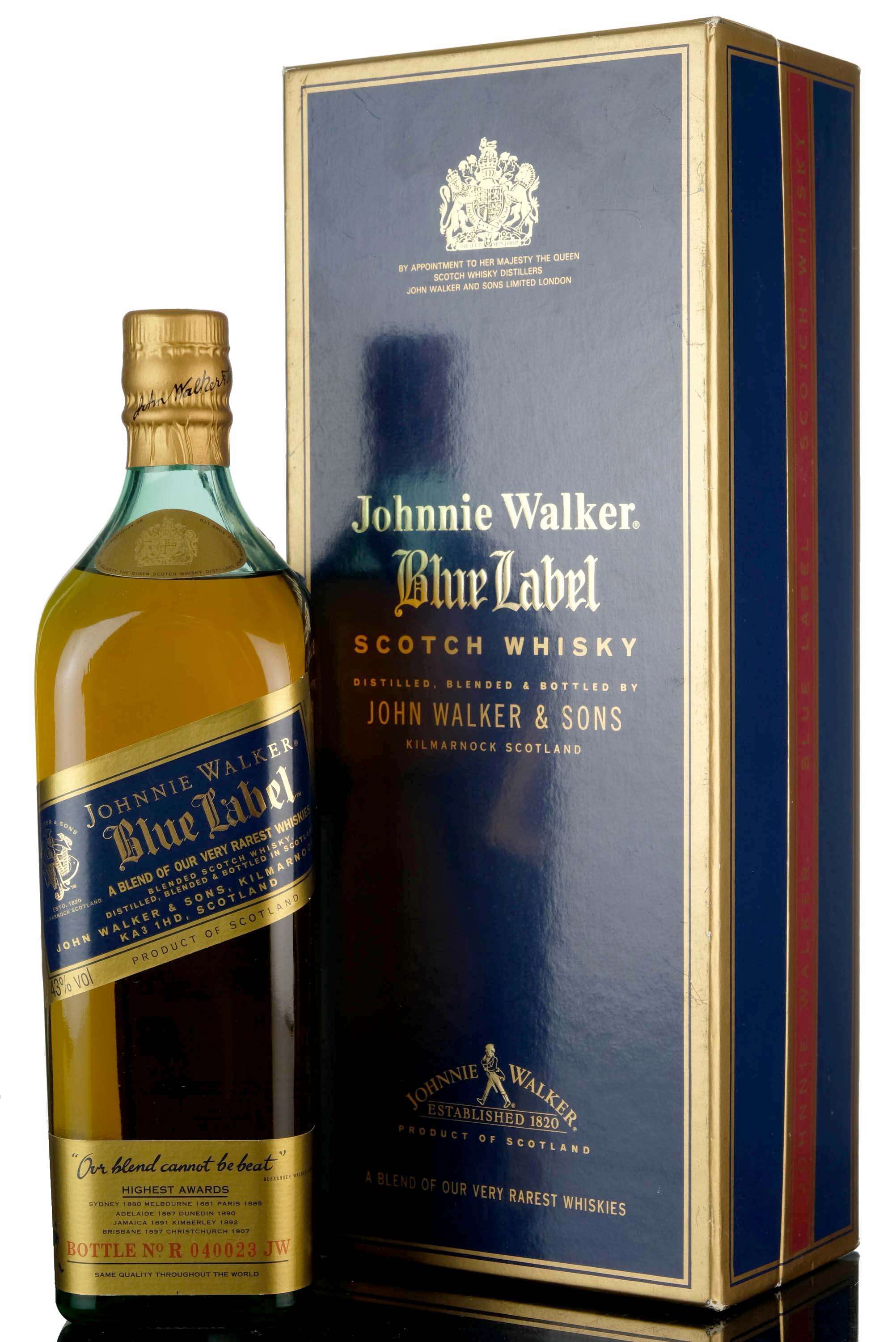 Johnnie Walker Blue Label 1980s