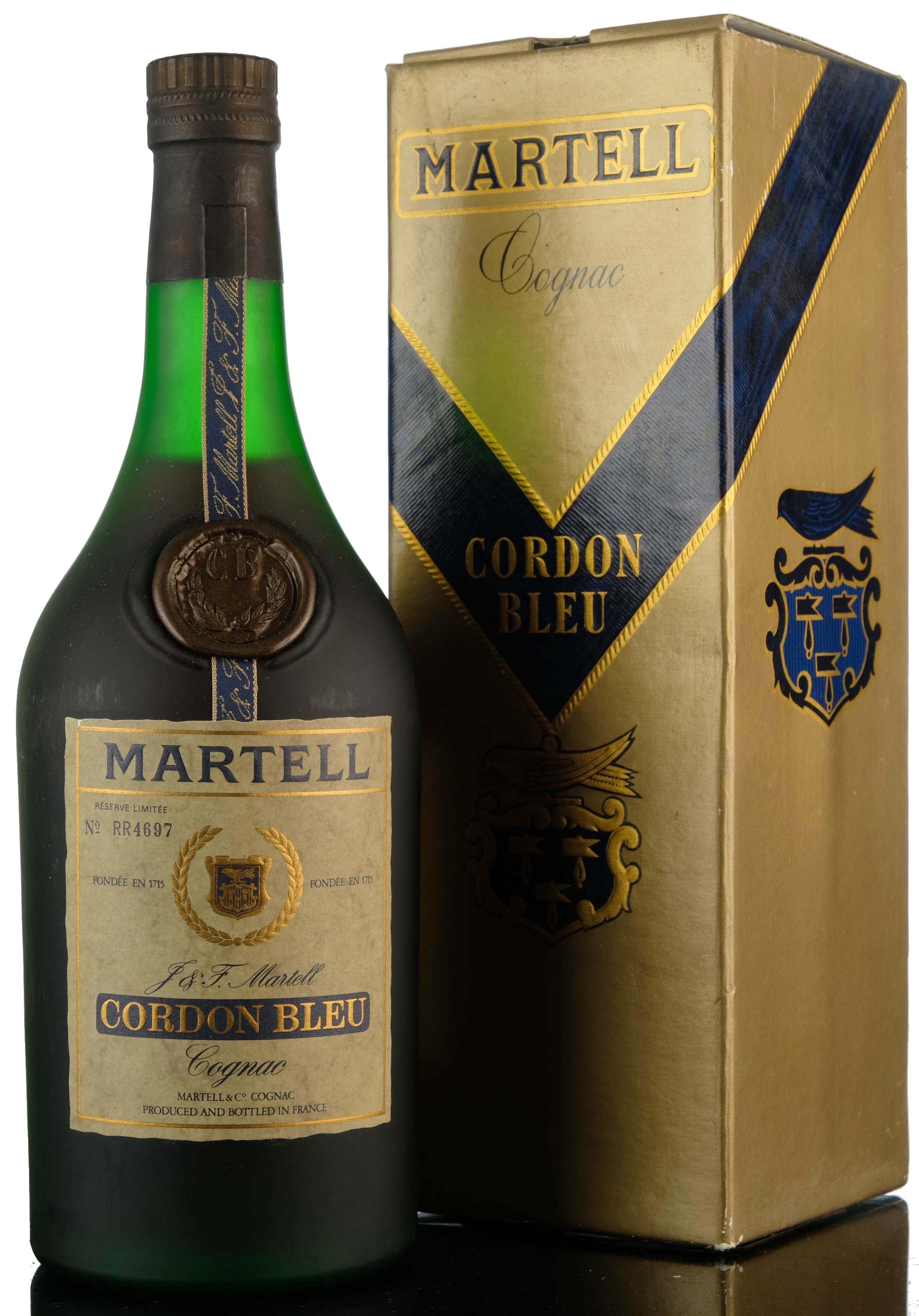 Martell Cordon Bleu Cognac - 1970s