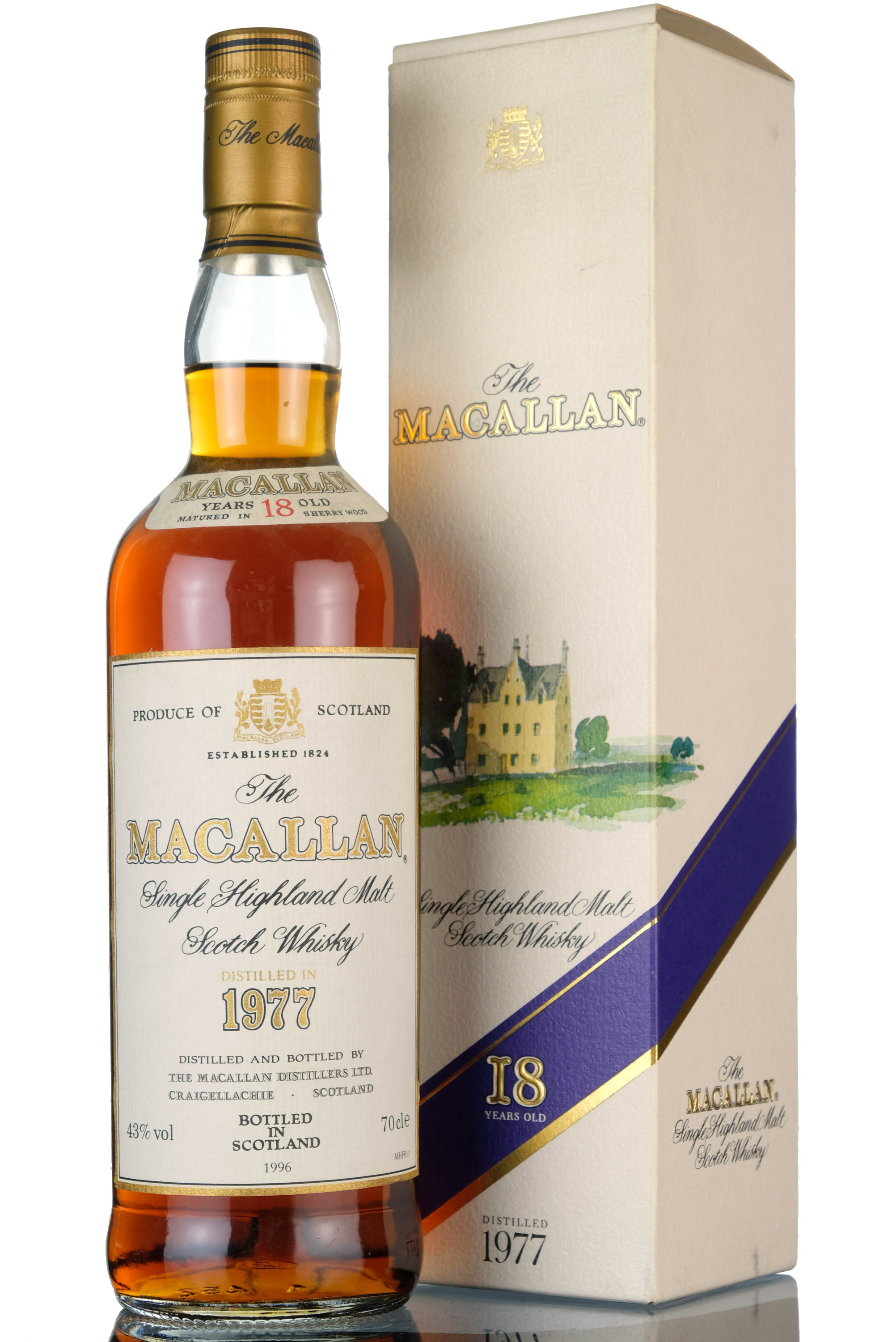 Macallan 1977-1996 - 18 Year Old