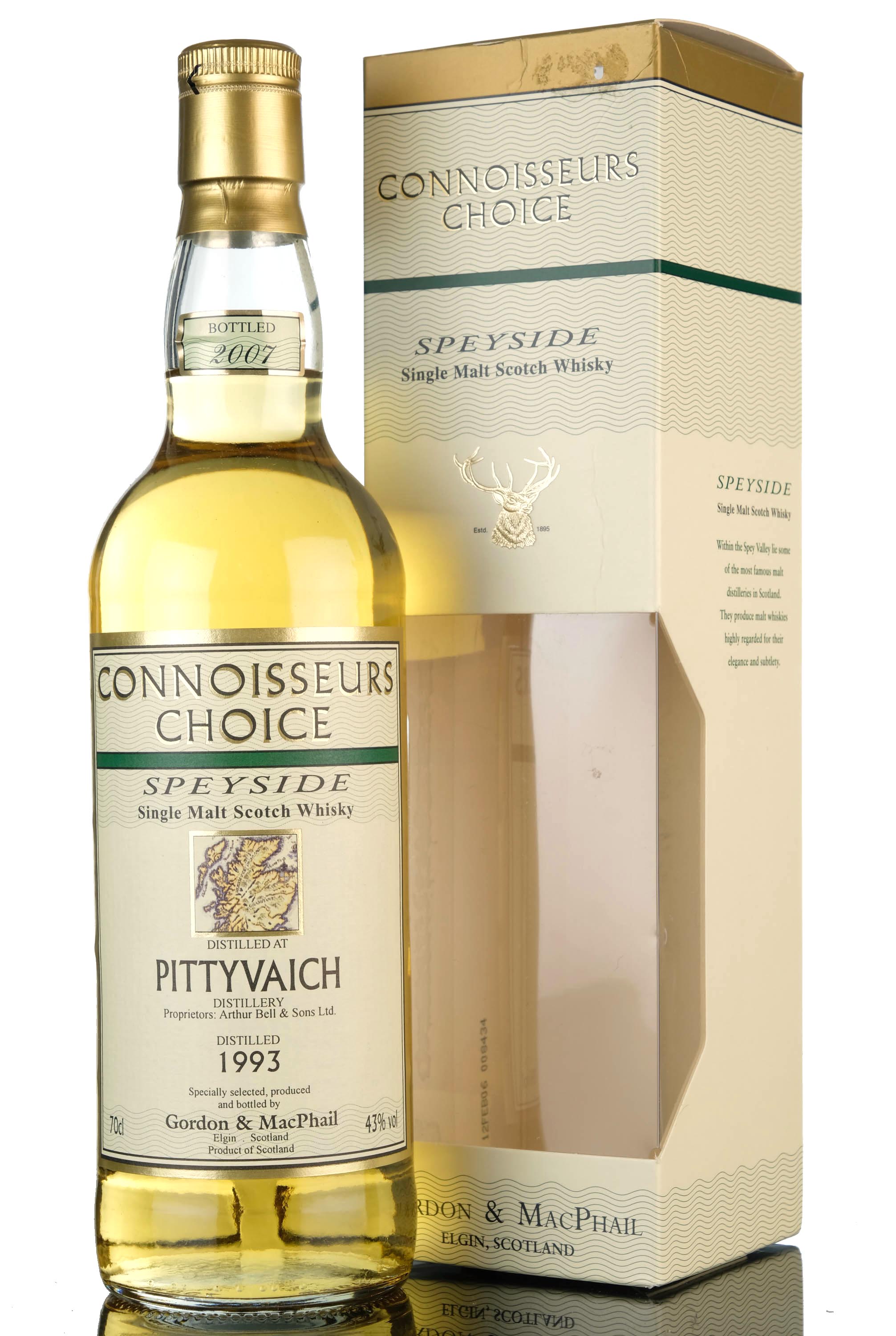 Pittyvaich 1993 - 2007 Gordon Macphail Connoisseurs Choice