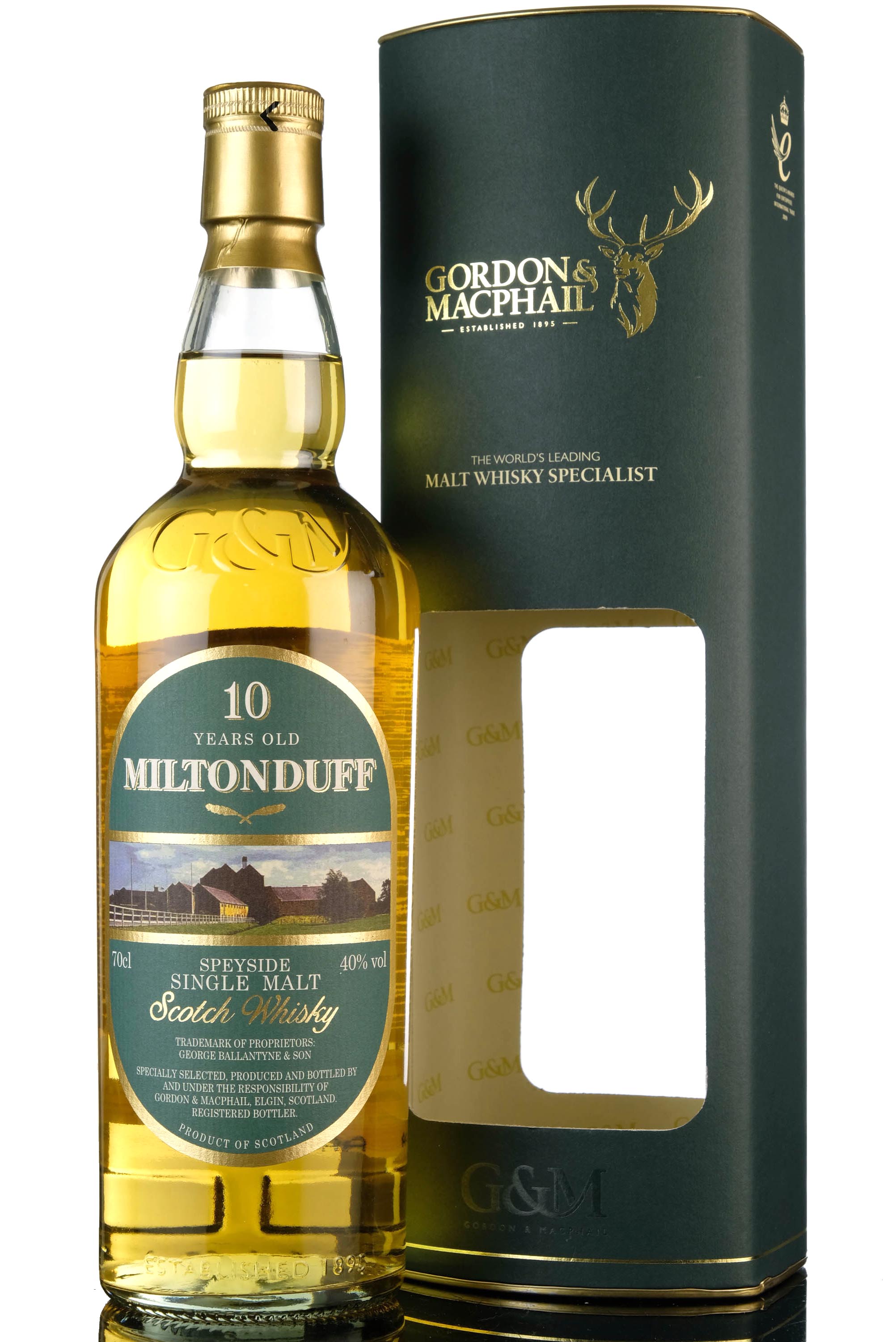 Miltonduff 10 Year Old - Gordon & MacPhail