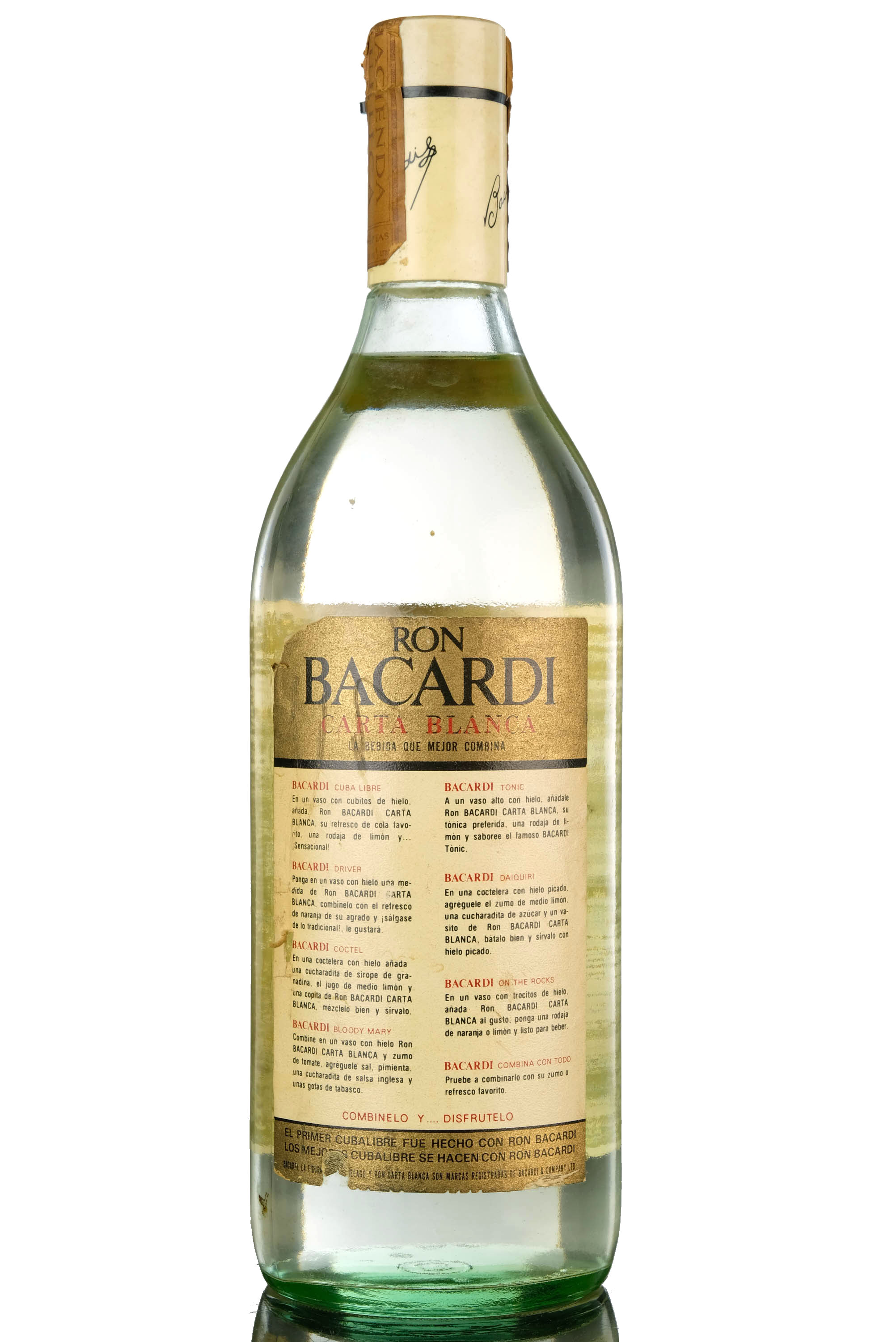 Bacardi - 1980s - 1 Litre