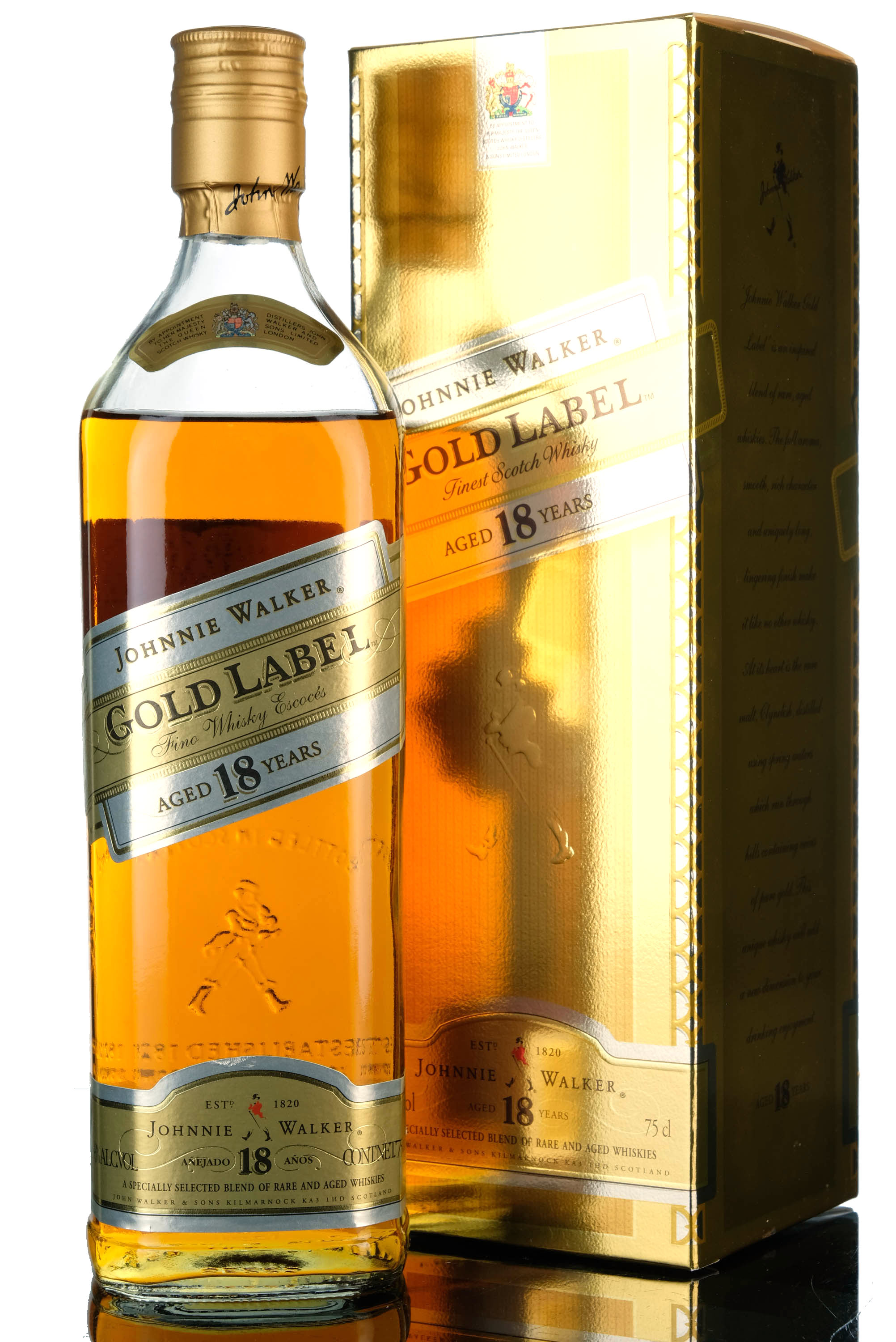 Johnnie Walker 18 Year Old - Gold Label - The Centenary Blend