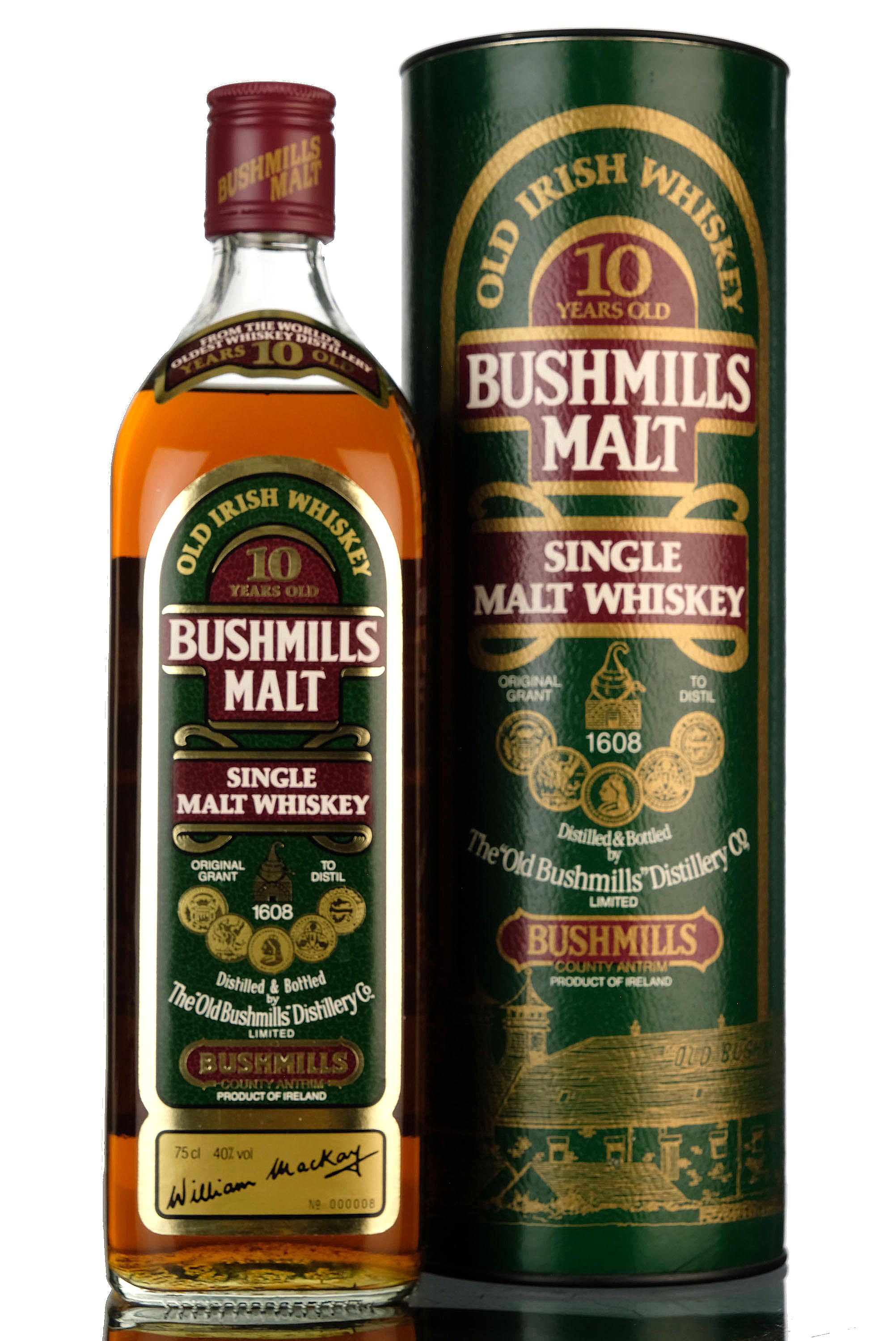 Bushmills 10 375th Anniversary Edition Irish Whiskey