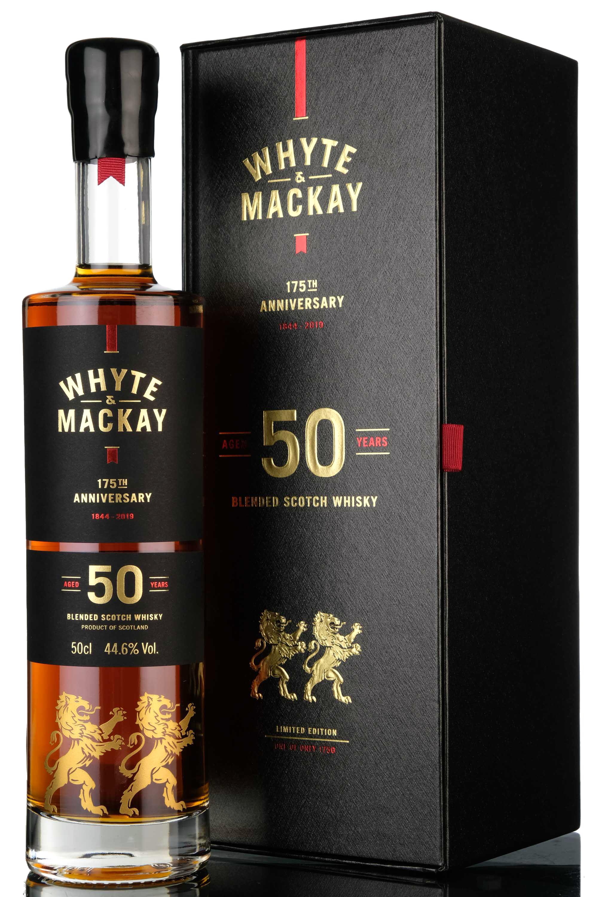 Whyte & MacKay 50 Year Old - 175th Anniversary - 50cl