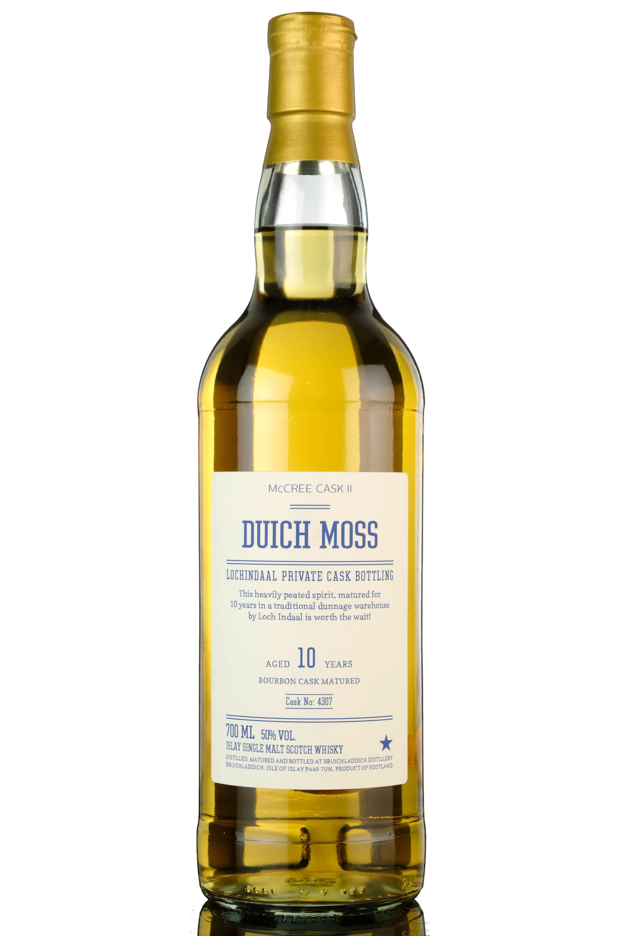 Bruichladdich Lochindaal 10 Year Old - Private Single Cask 4307