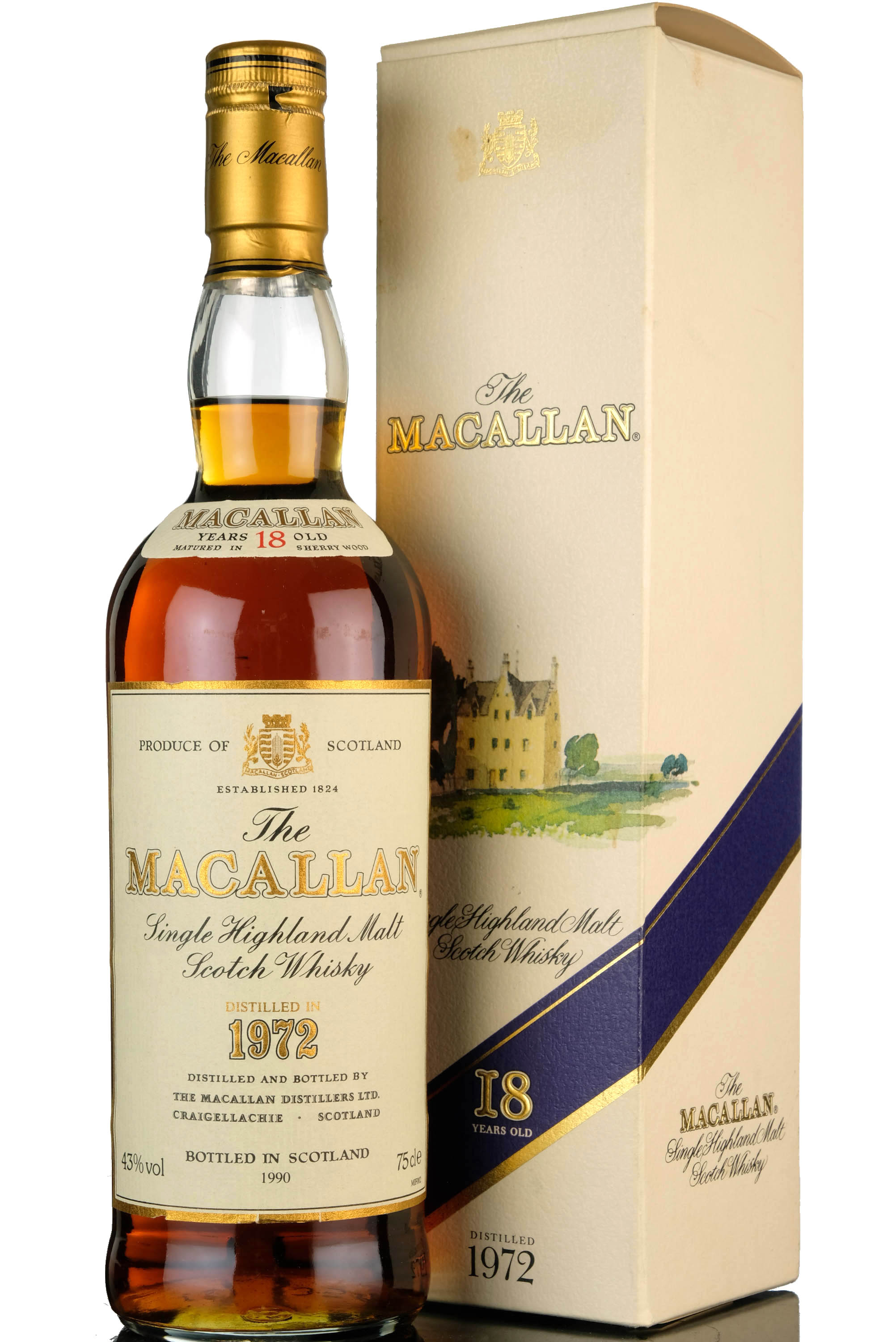 Macallan 1972-1990 - 18 Year Old