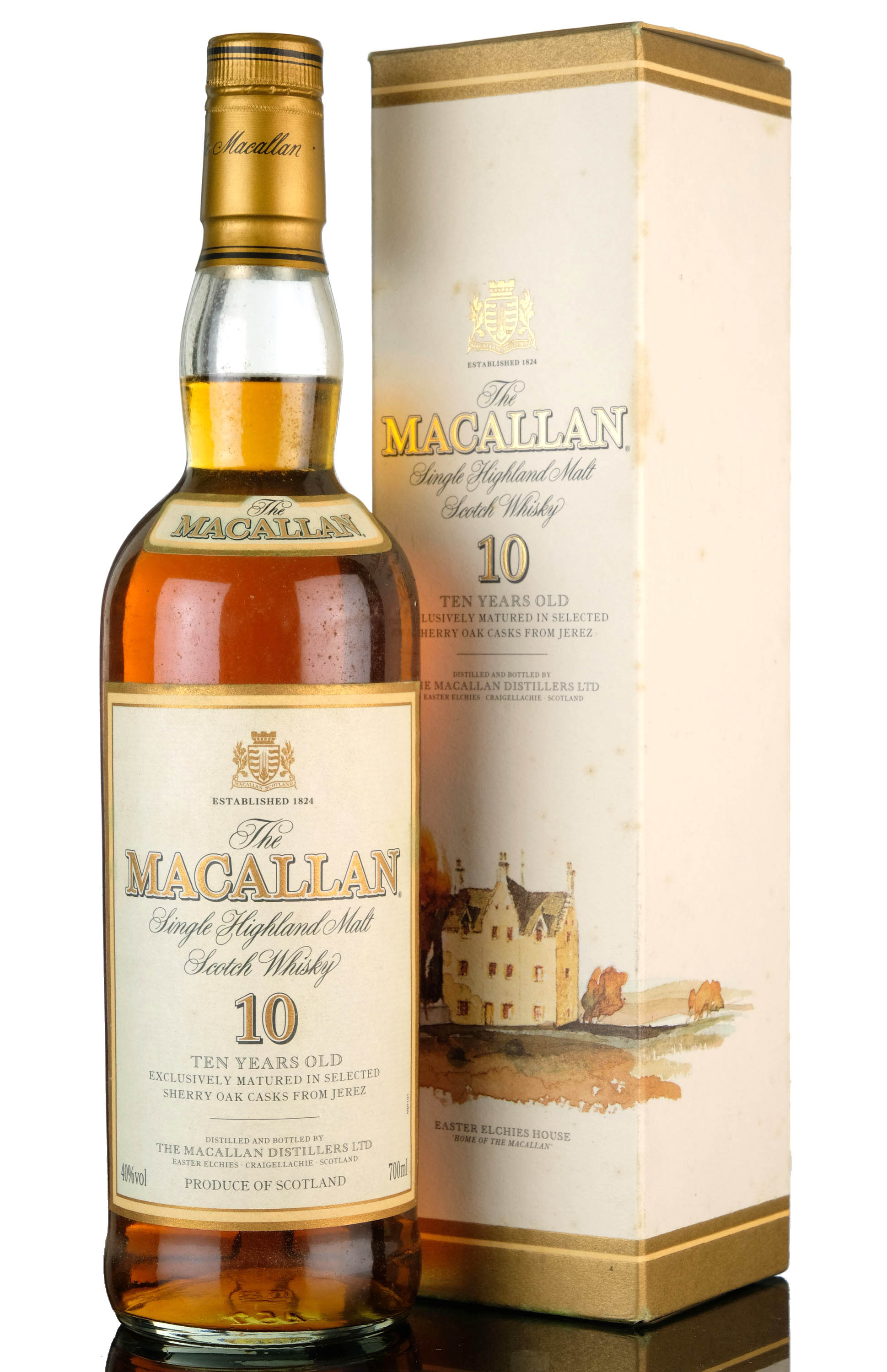 Macallan 10 Year Old - Sherry Casks - Early 2000s