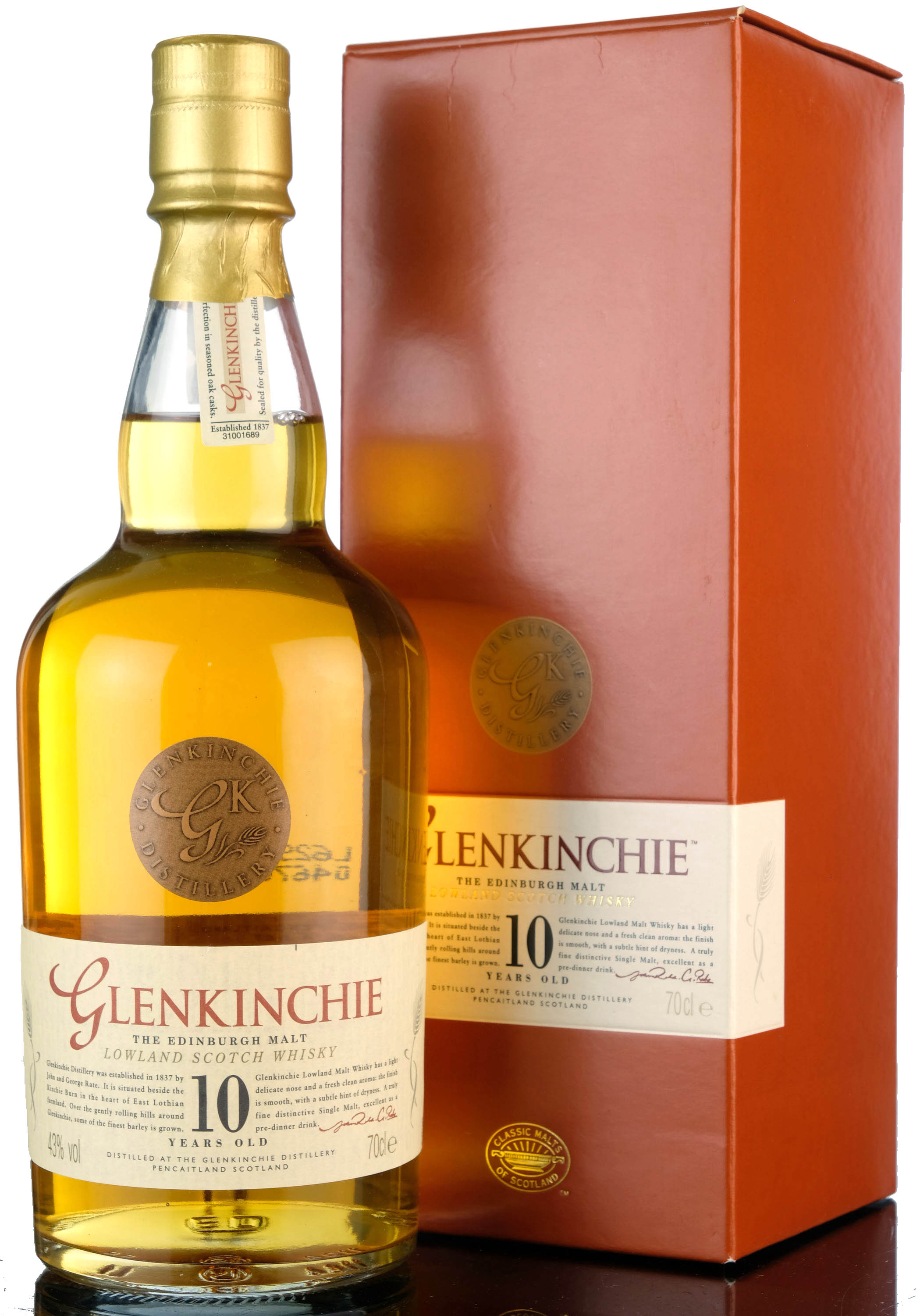 Glenkinchie 10 Year Old