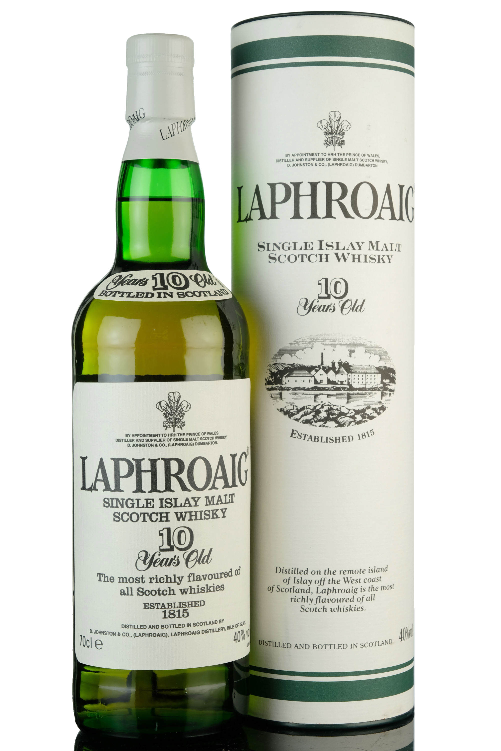 Laphroaig 10 Year Old - Late 1990s