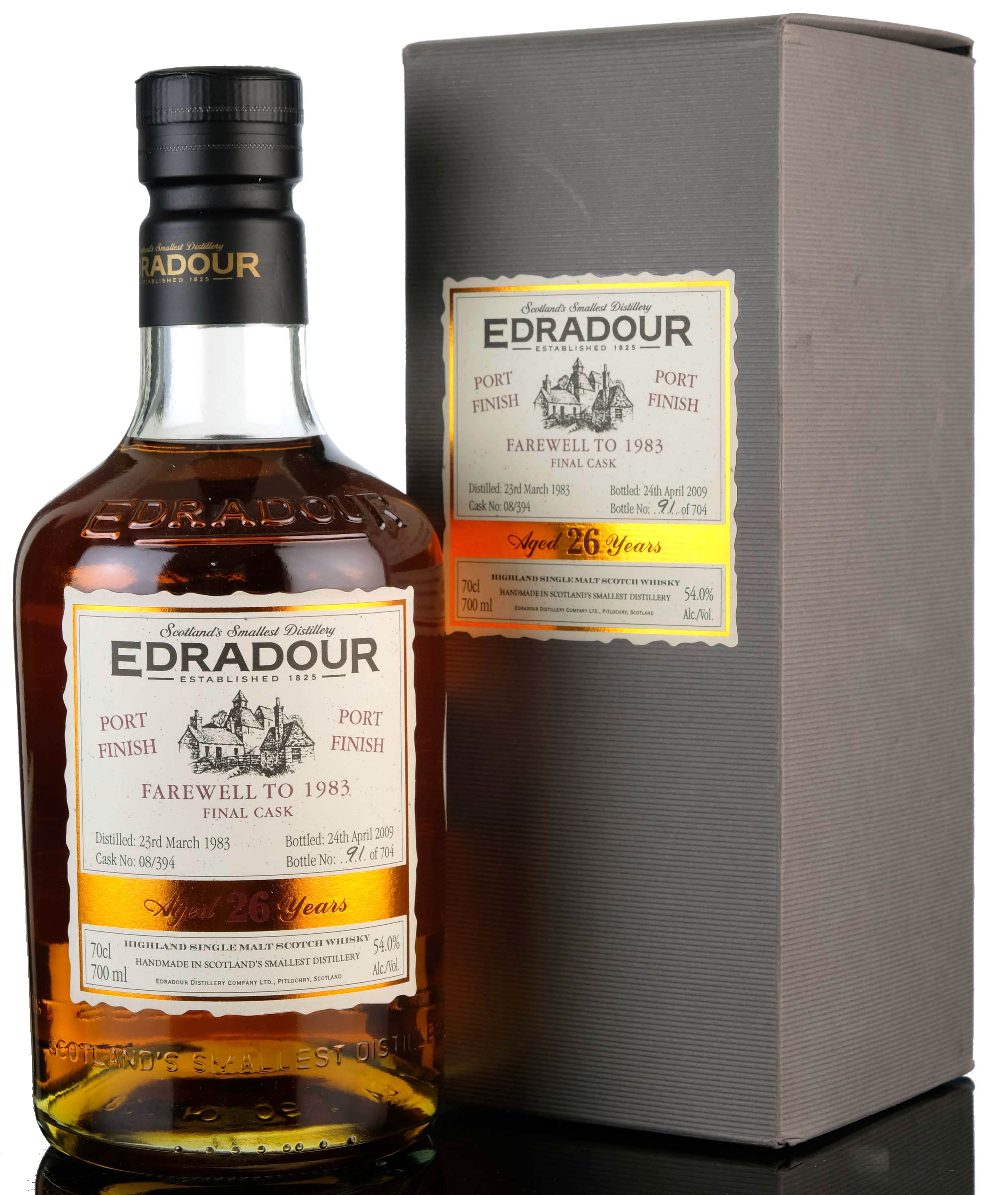 Edradour 1983-2009 - 26 Year Old