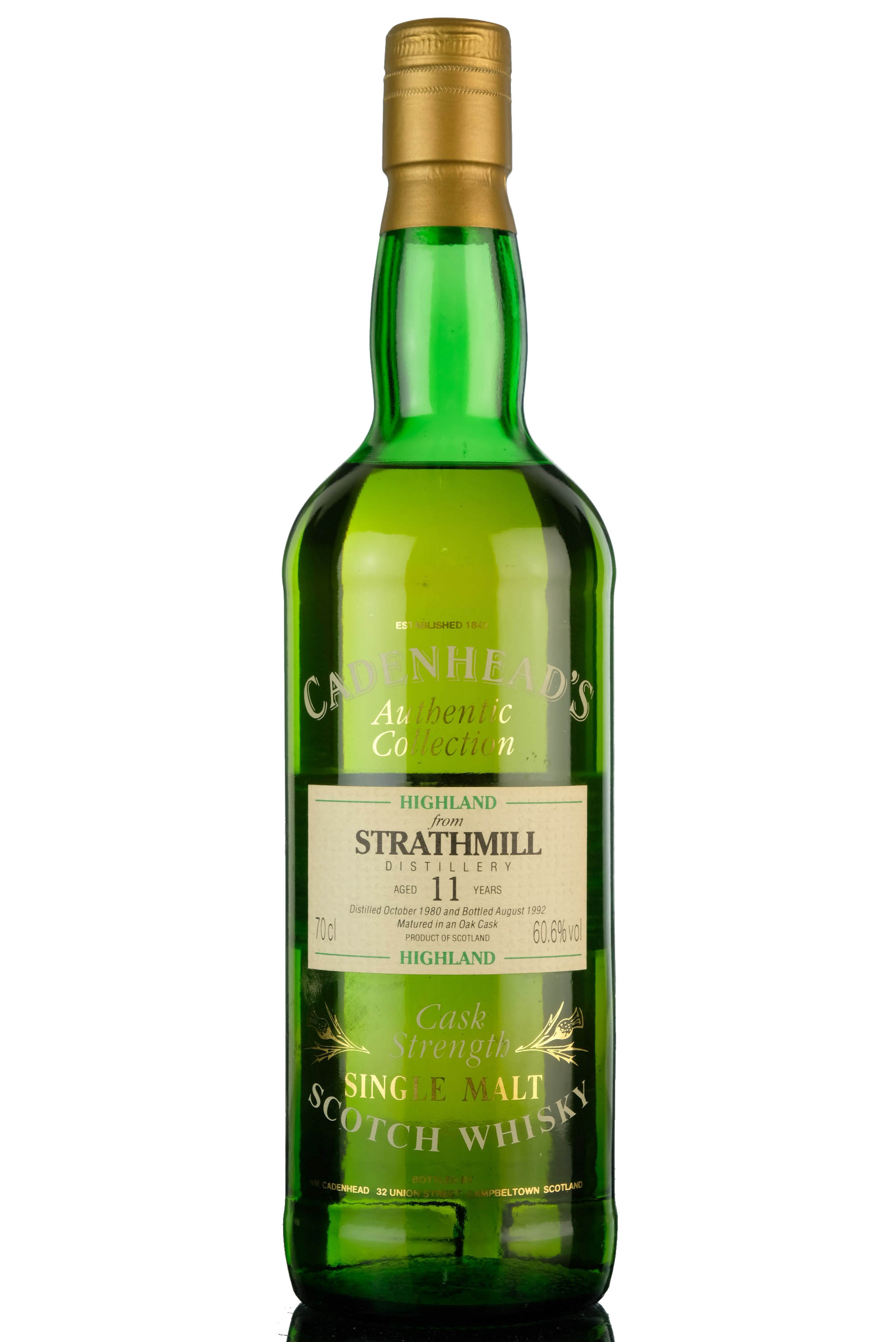 Strathmill 1980-1992 - 11 Year Old - Cadenheads Authentic Collection