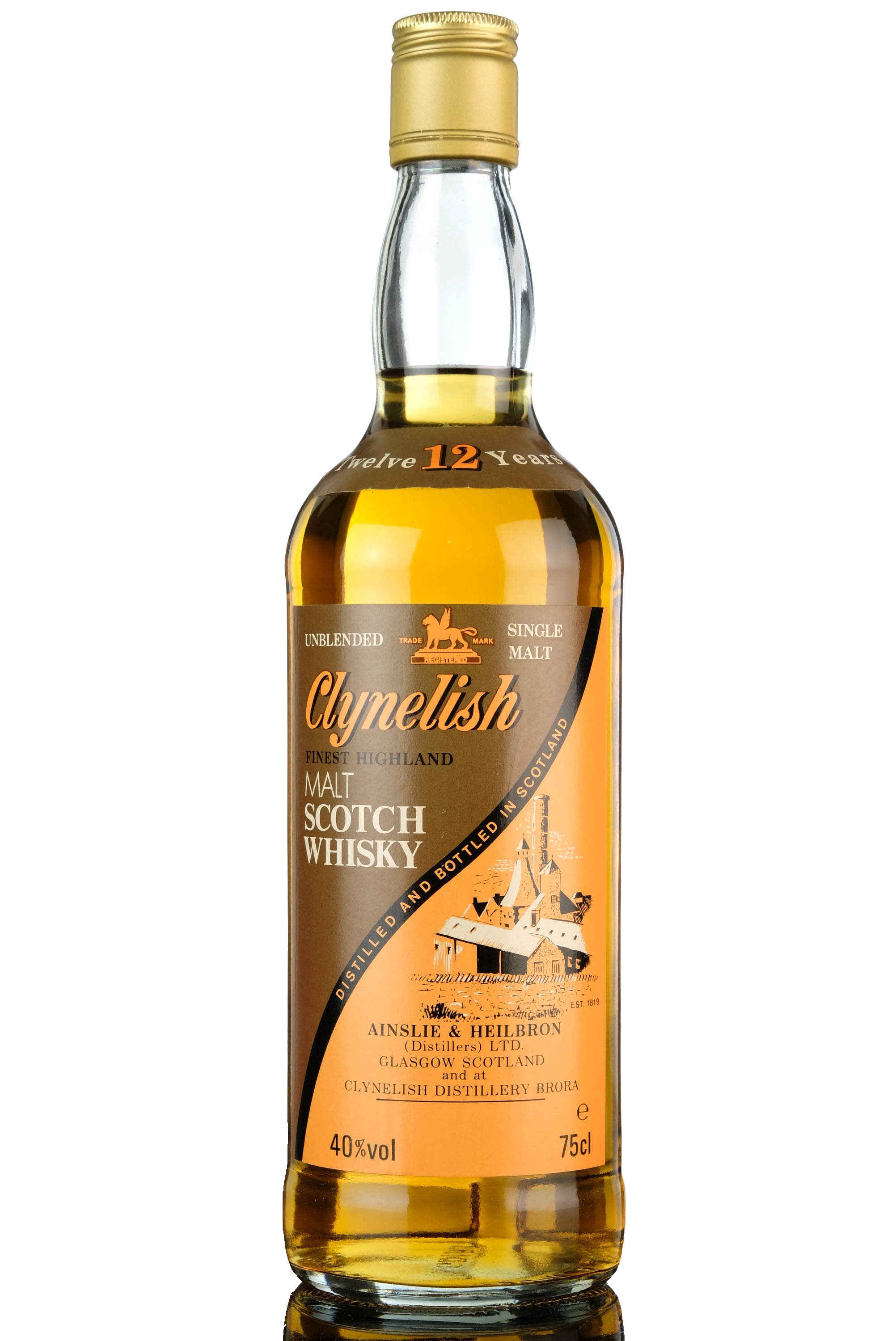 Clynelish 12 Year Old - Ainslie & Heilbron - 1980s