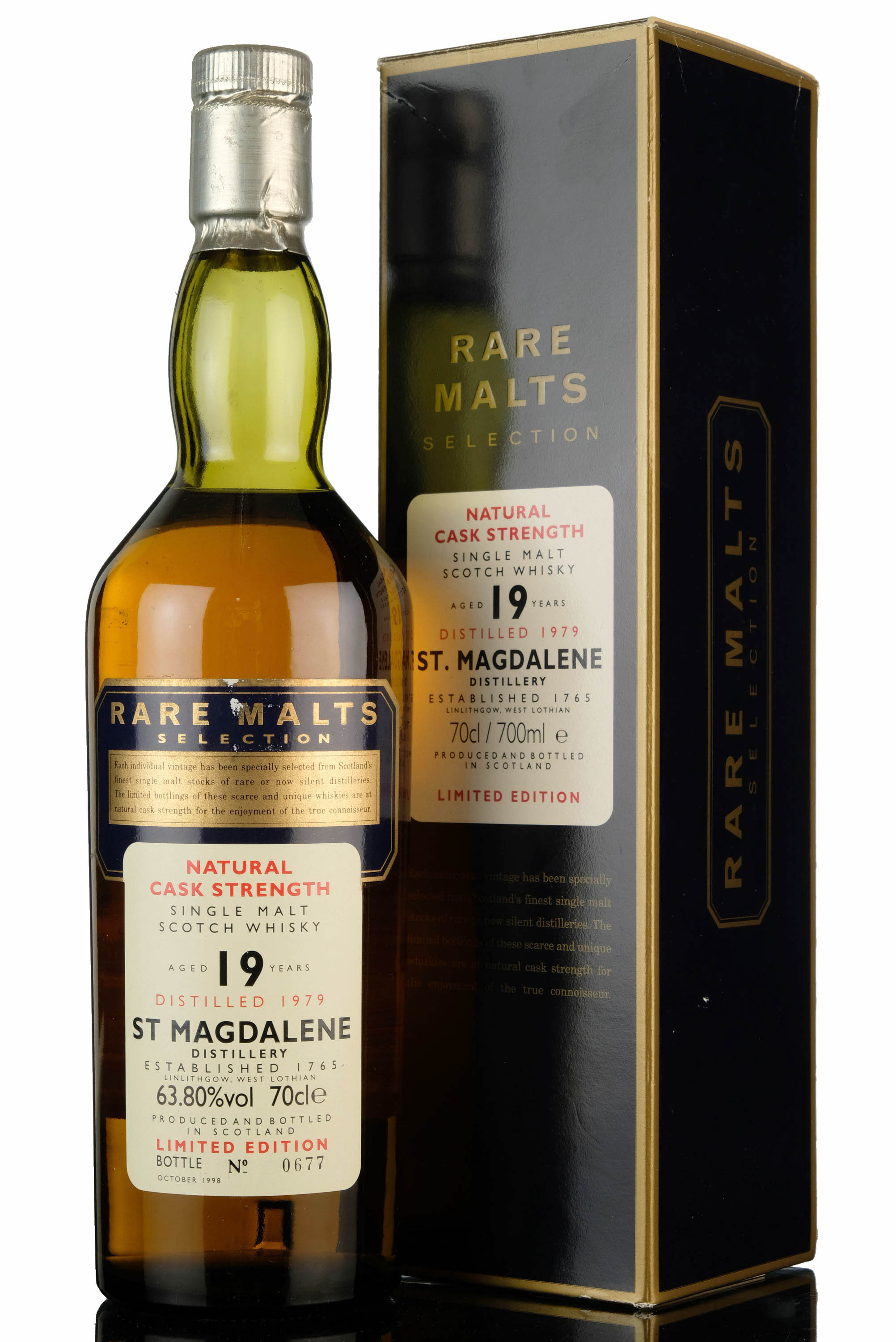 St Magdalene 1979-1998 - 19 Year Old - Rare Malts 63.80%