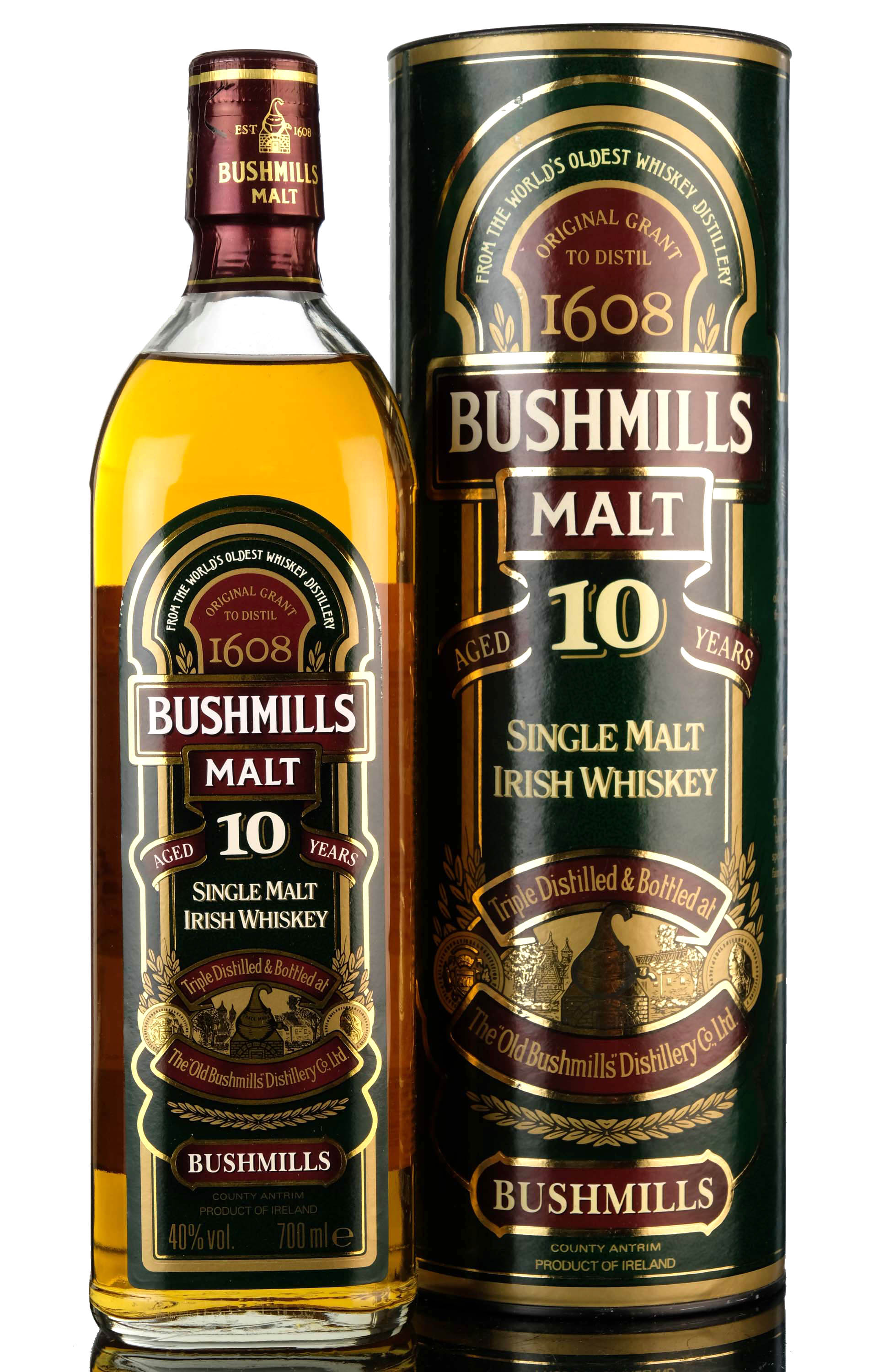 Bushmills 10 Year Old - Irish Whiskey