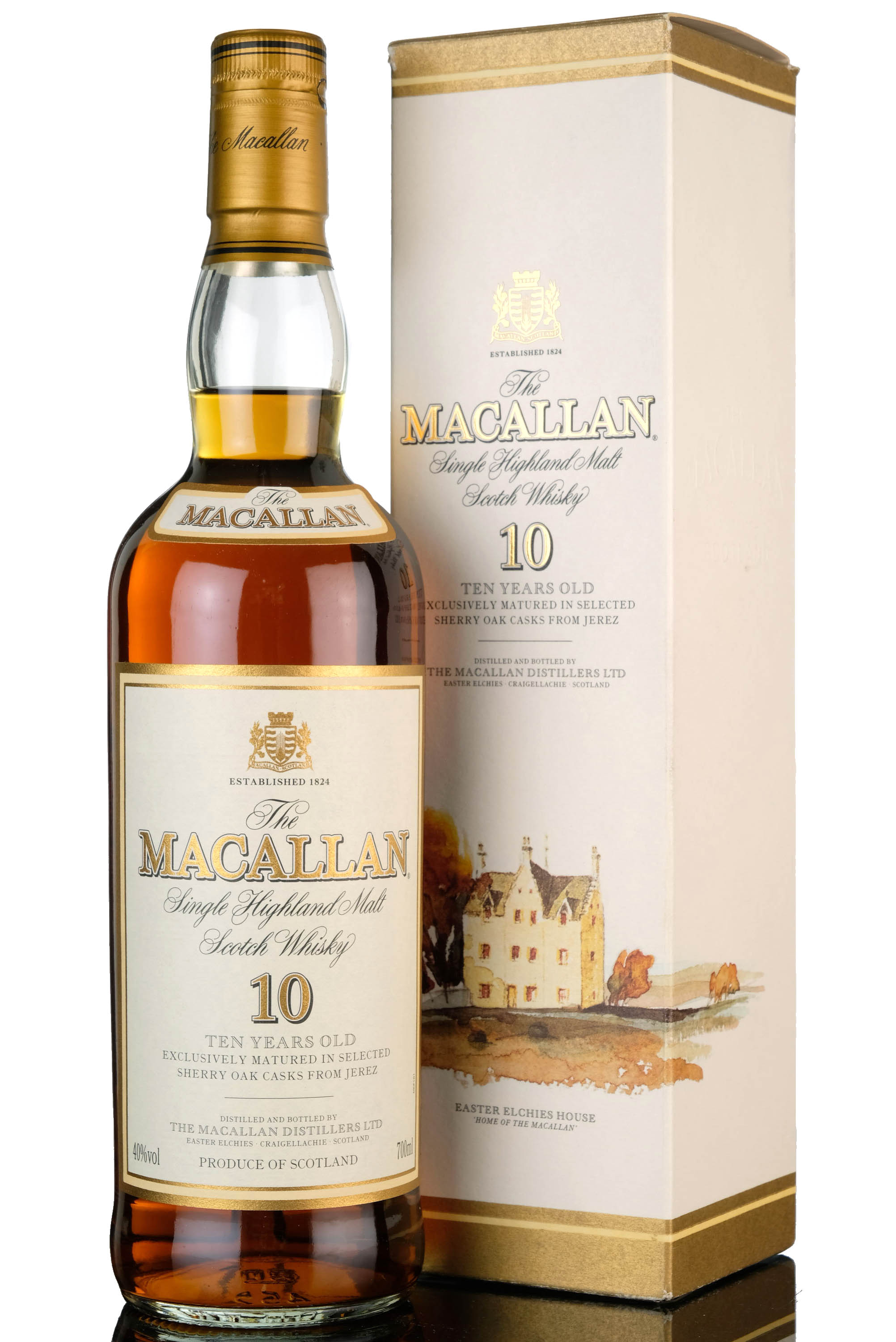 Macallan 10 Year Old - Sherry Casks - Early 2000s