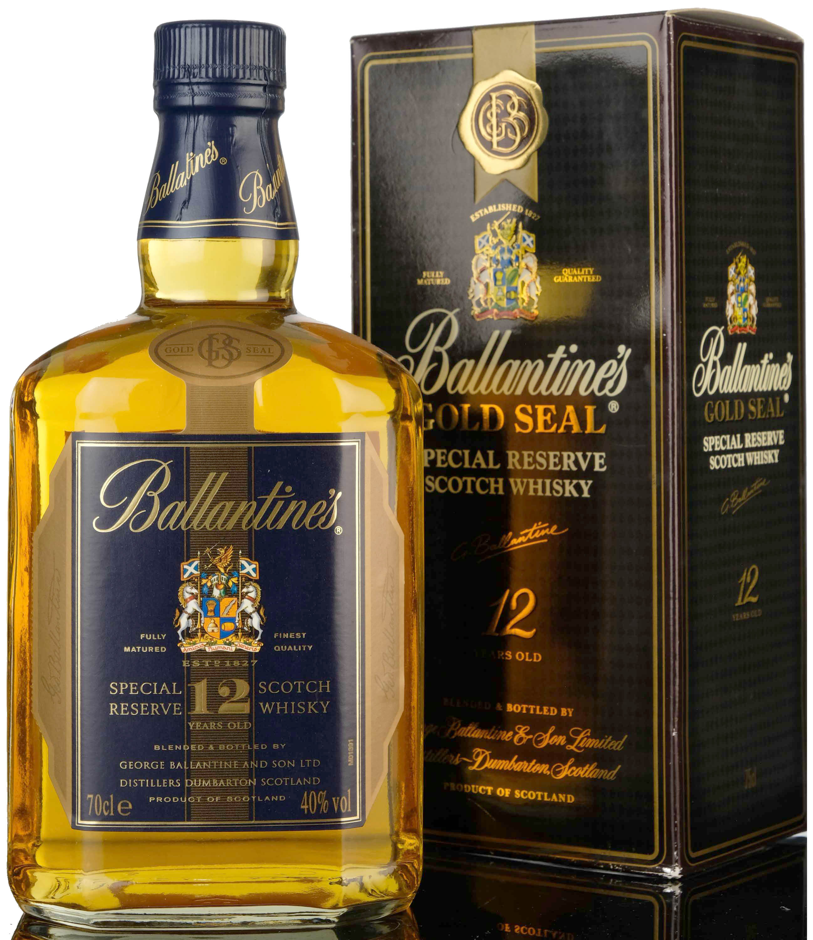Ballantines 12 Year Old - Gold Seal