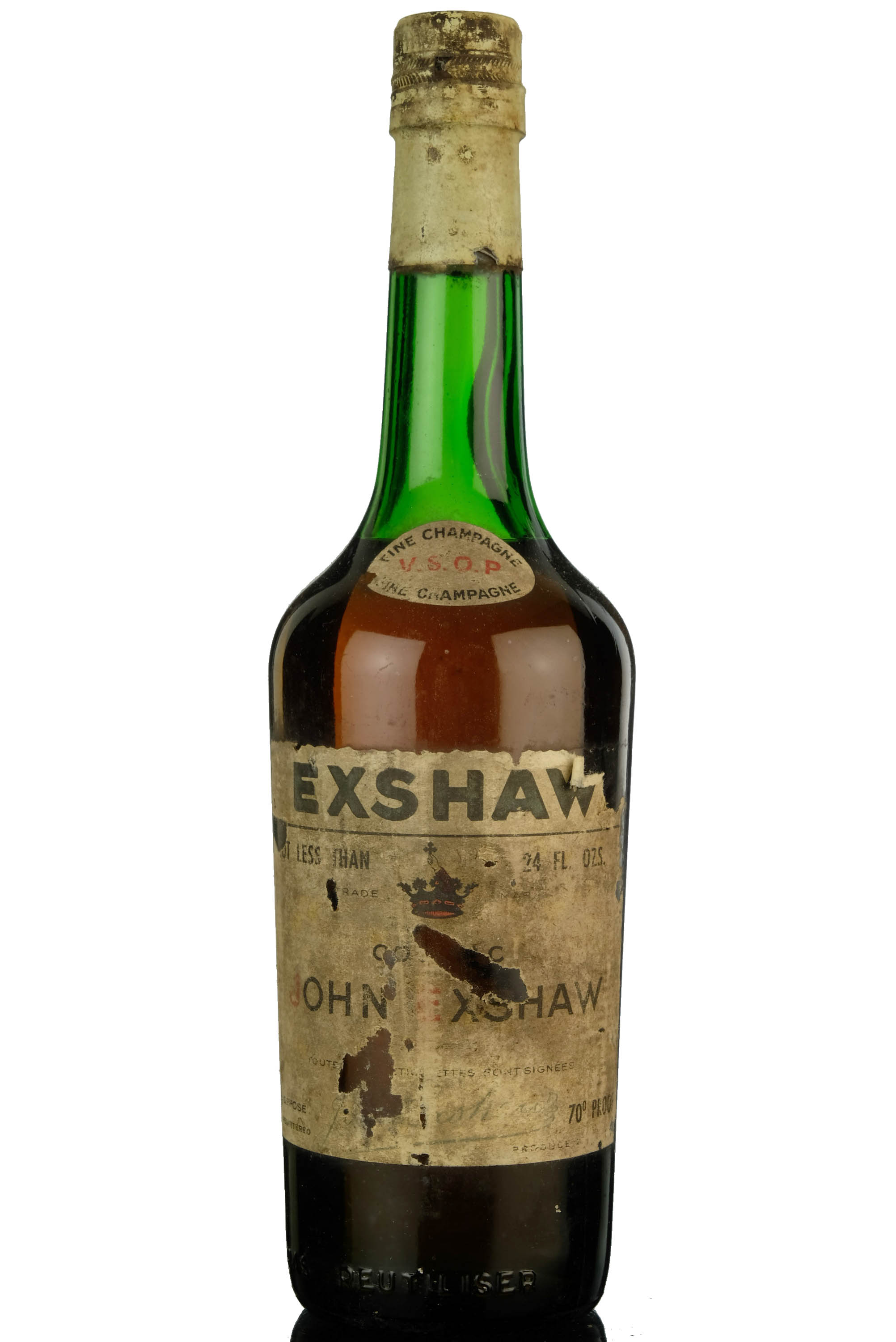 John Exshaw VSOP Fine Champagne Cognac - 1970s