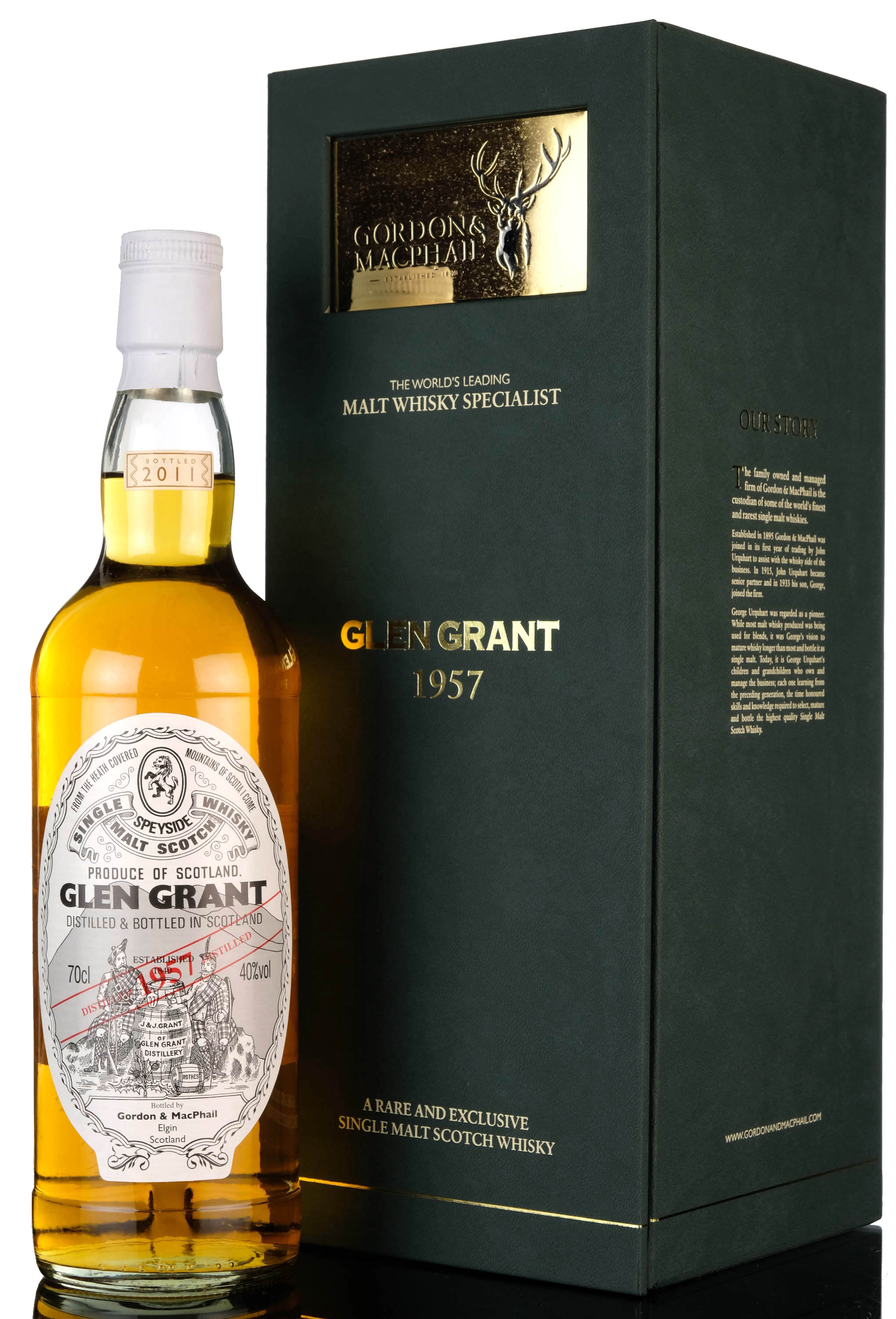Glen Grant 19572011 53 Year Old Gordon MacPhail Single Cask 3485