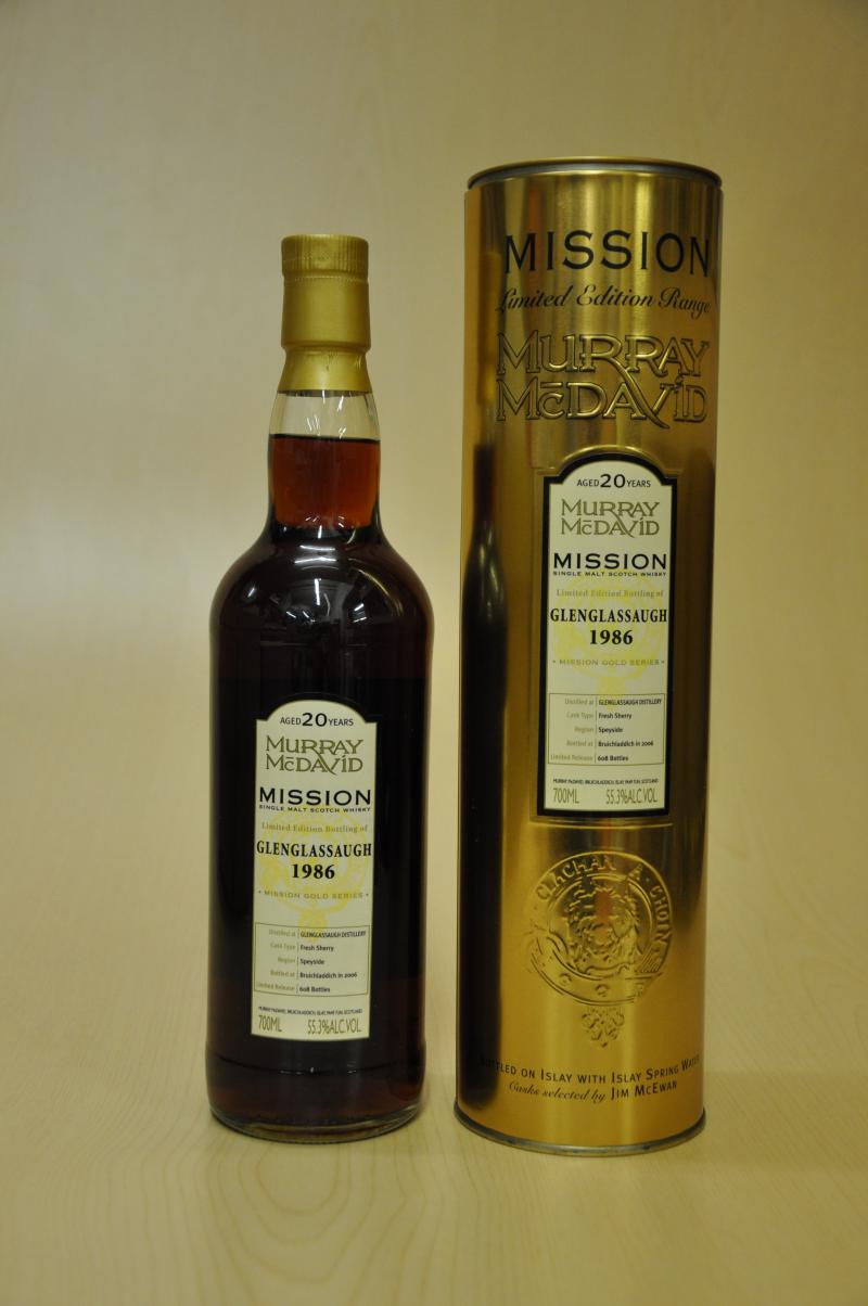 Glenglassaugh 1986-2006 - 20 Year Old - Murray McDavid - Mission Gold Series