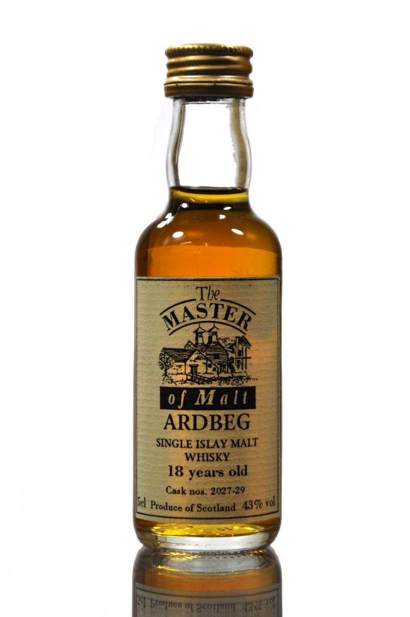 Ardbeg 18 Year Old - Master Of Malts Miniature