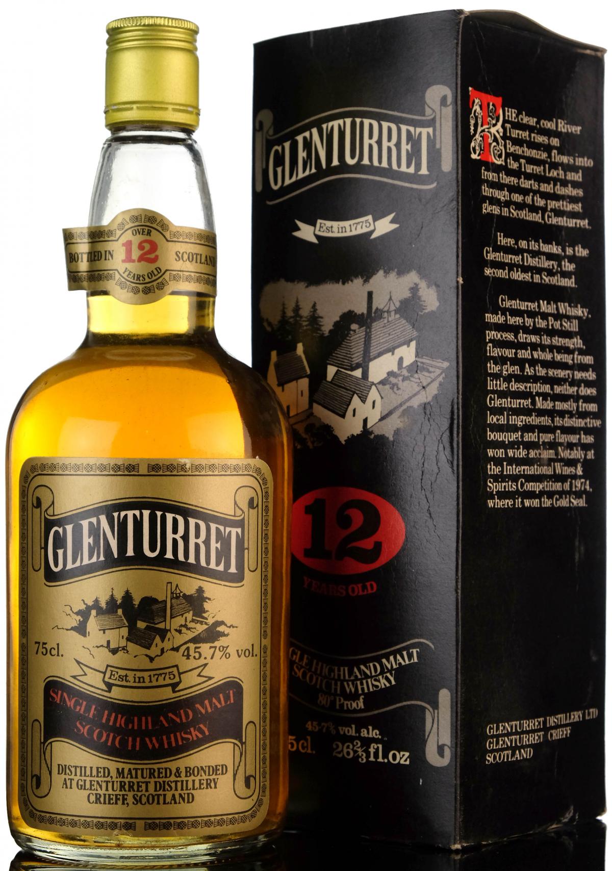 Glenturret 12 Year Old - 1980s