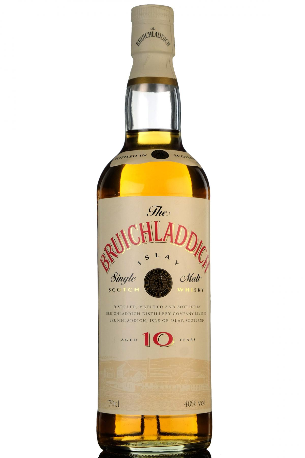 Bruichladdich 10 Year Old - 1990s