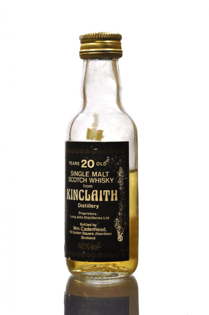 Kinclaith 20 Year Old - Cadenhead\'s Miniature