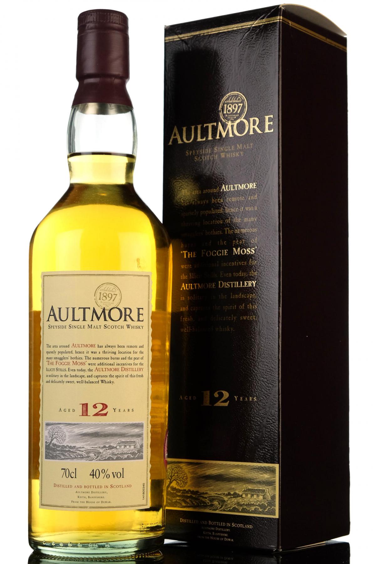 Aultmore 12 Year Old - Pre 2014 Edition