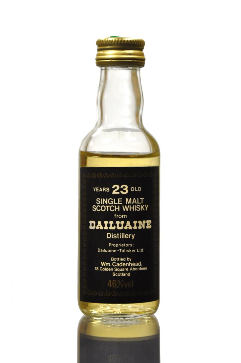 Dailuaine 23 Year Old - Cadenhead\'s Miniature