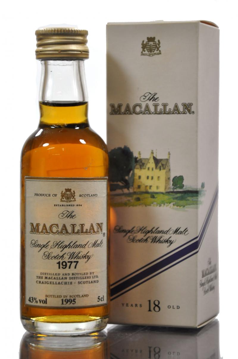Macallan 1977-1995 - Sherry Cask Miniature