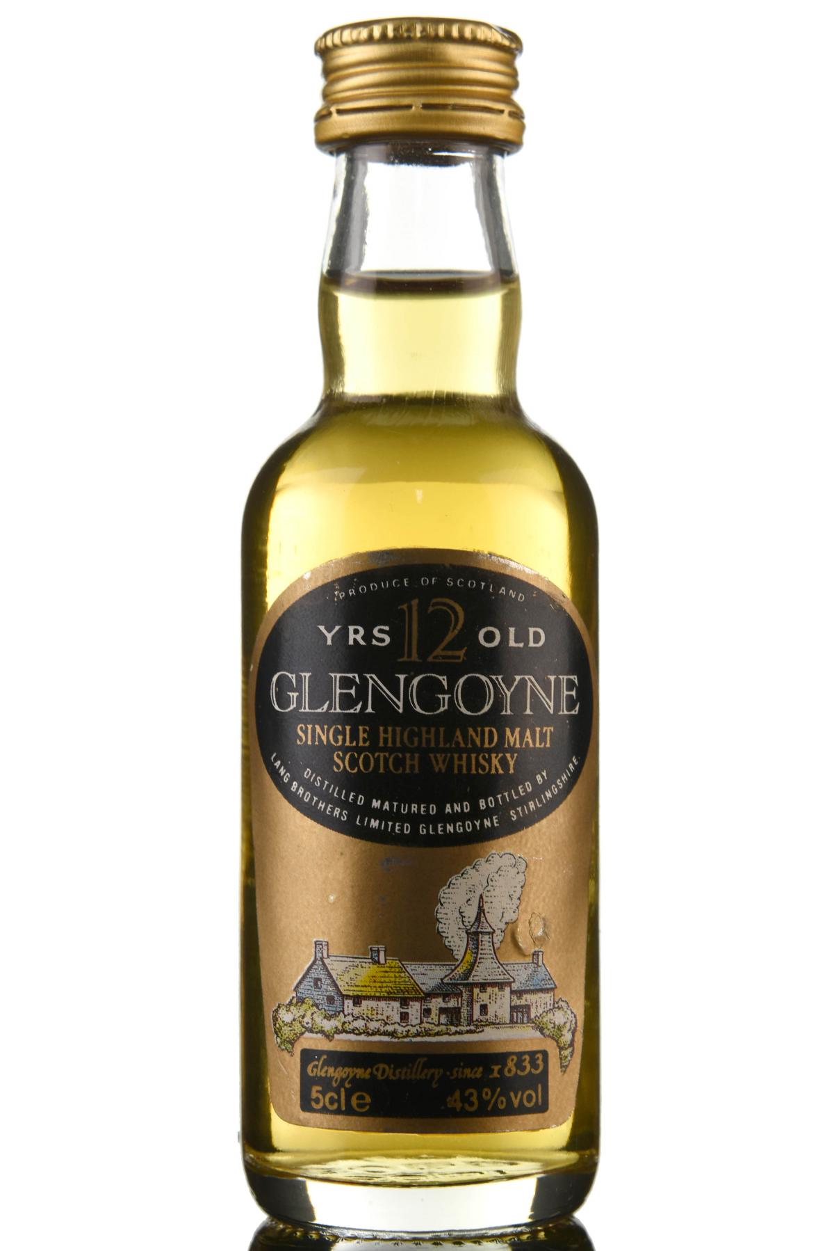 Glengoyne 12 Year Old Miniature