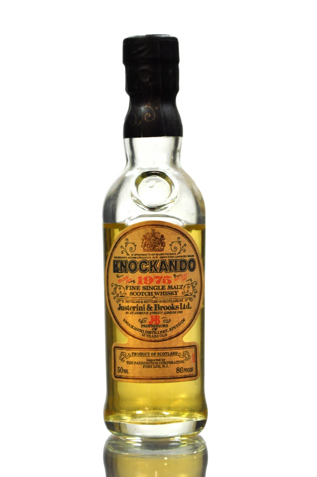 Knockando 1975 Miniature