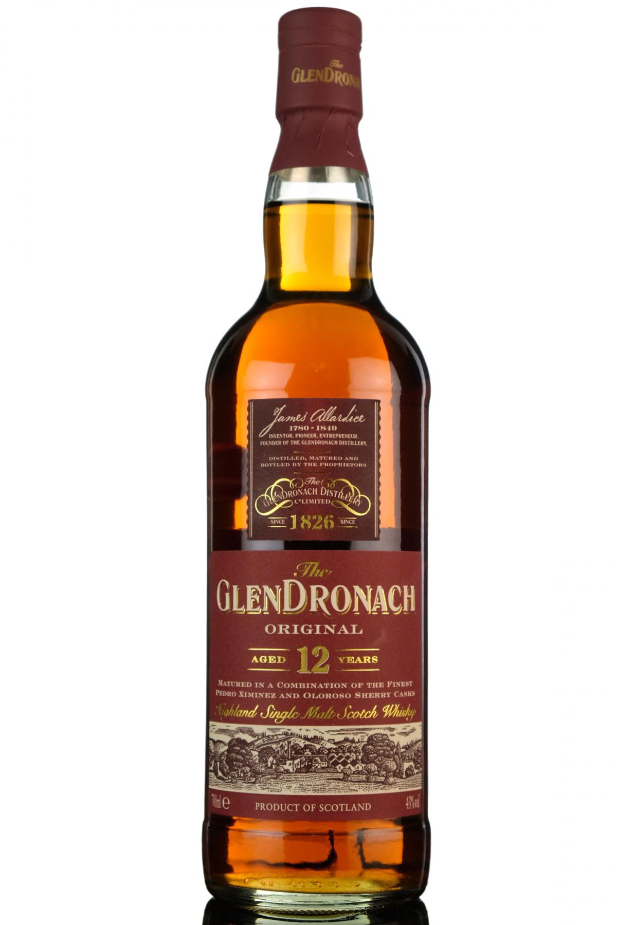 Glendronach 12 Year Old - Original - Post 2009
