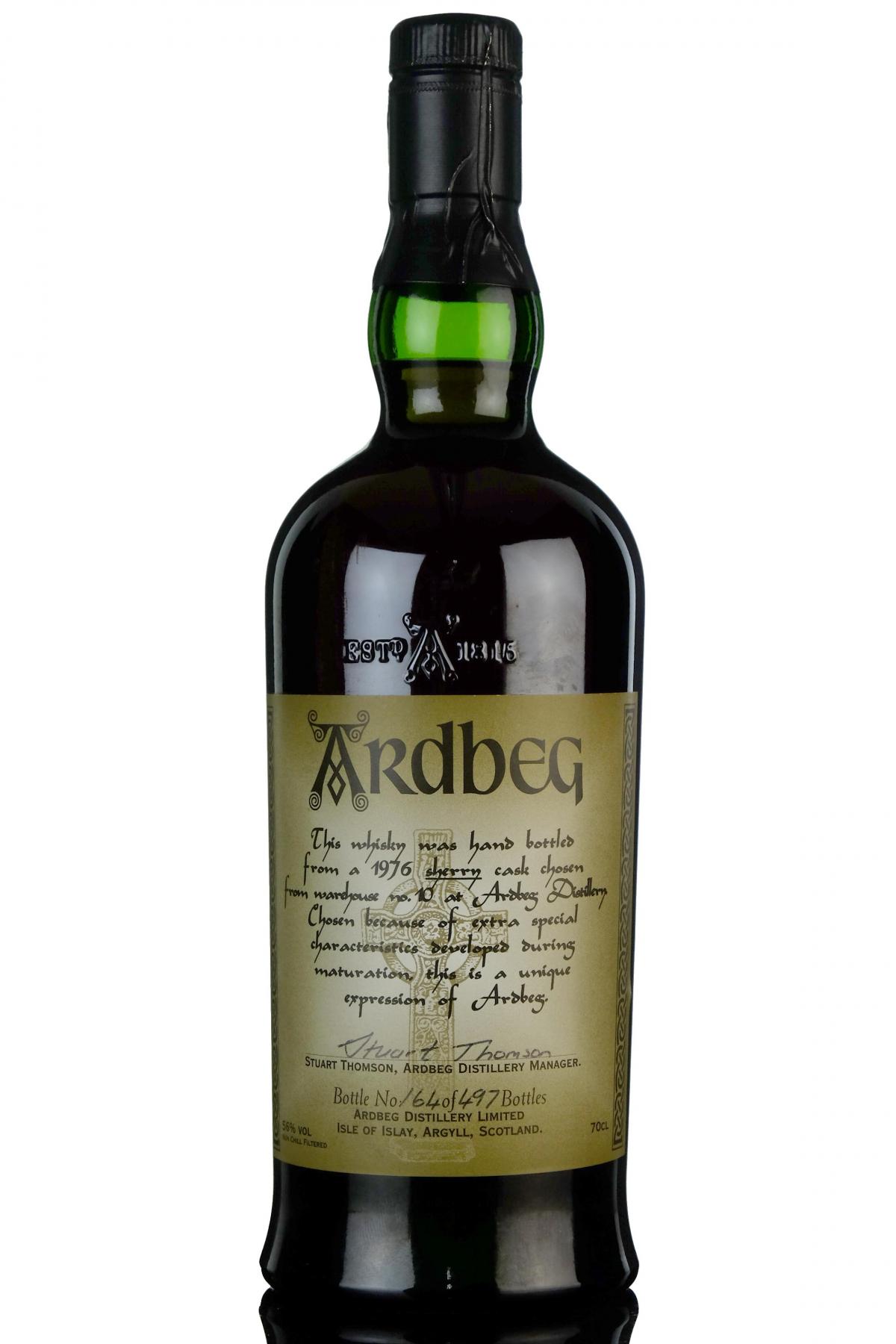 Ardbeg 1976-1999 - Single Cask 2391 - Managers Choice