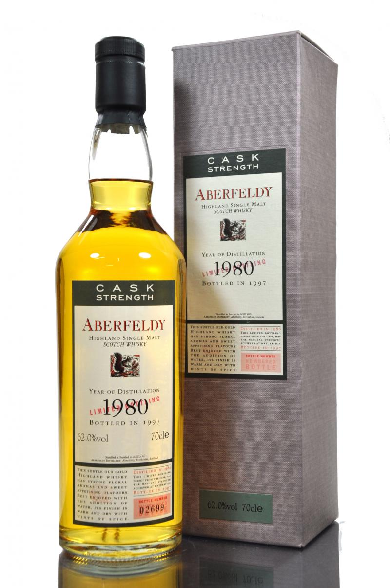 Aberfeldy 1980 - Flora & Fauna Cask Strength
