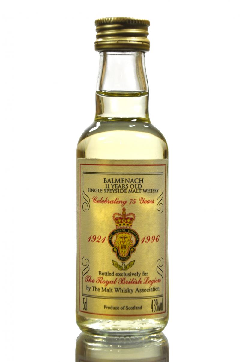 Balmenach Celebrating 75 Years 1921-1996 Miniature