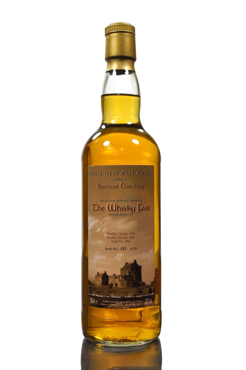 Bowmore 1968-2004 - Duncan Taylor - Whisky Fair - Cask 3818