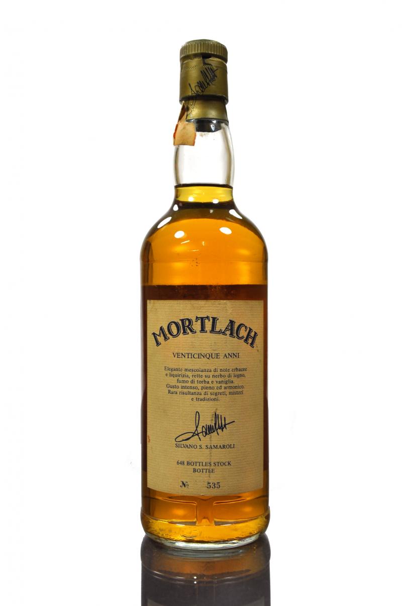 Mortlach 1962-1987 - Samaroli