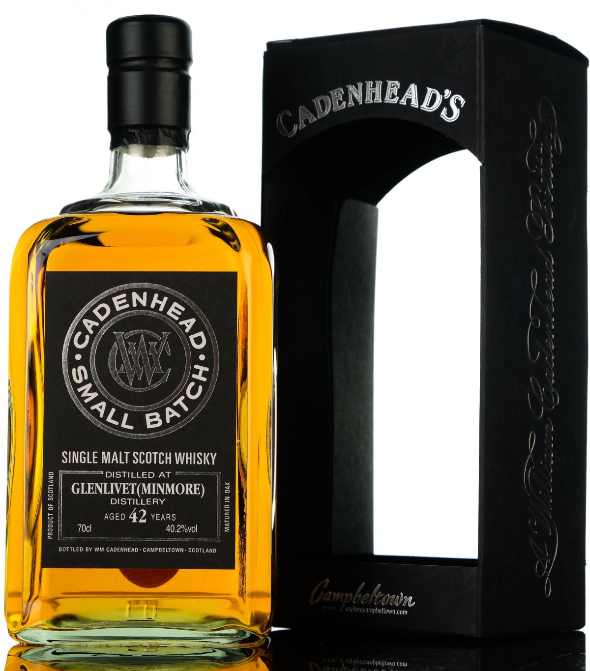 Glenlivet 1973-2015 - 42 Year Old - Cadenheads - Small Batch