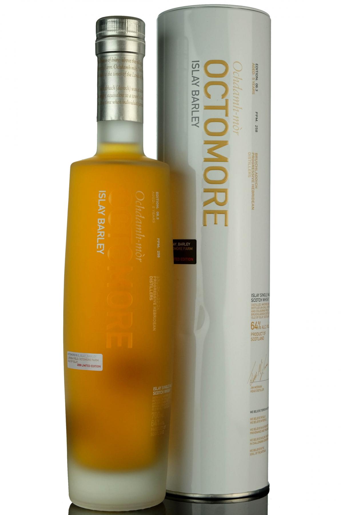 Octomore 06.3 - Islay Barley