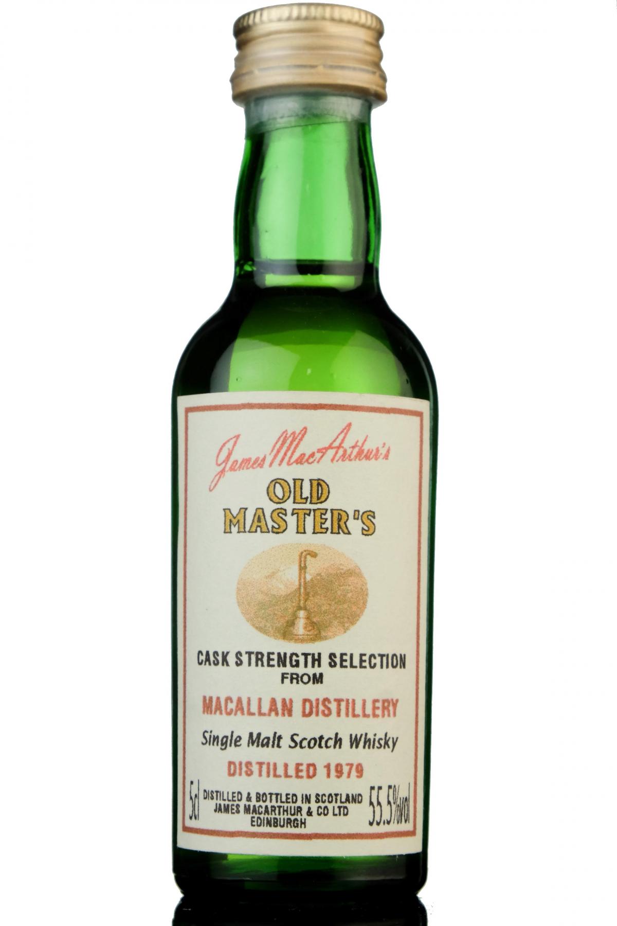 Macallan 1979 - James MacArthur - Old Masters Miniature