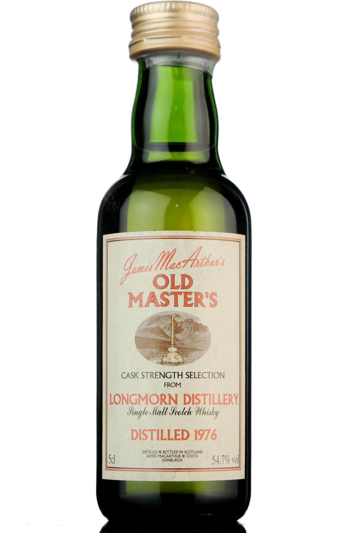 Longmorn 1976 - James MacArthur - Old Masters Miniature