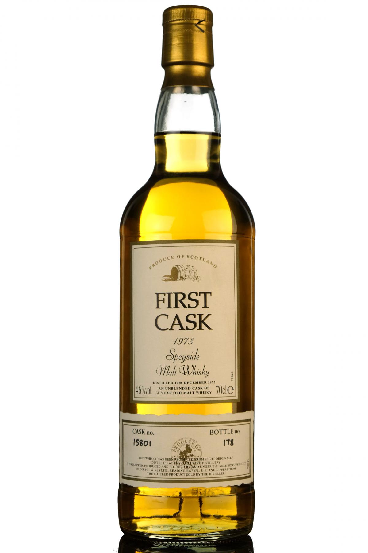 Dailuaine 1973 30 Year Old First Cask Single Cask 15801