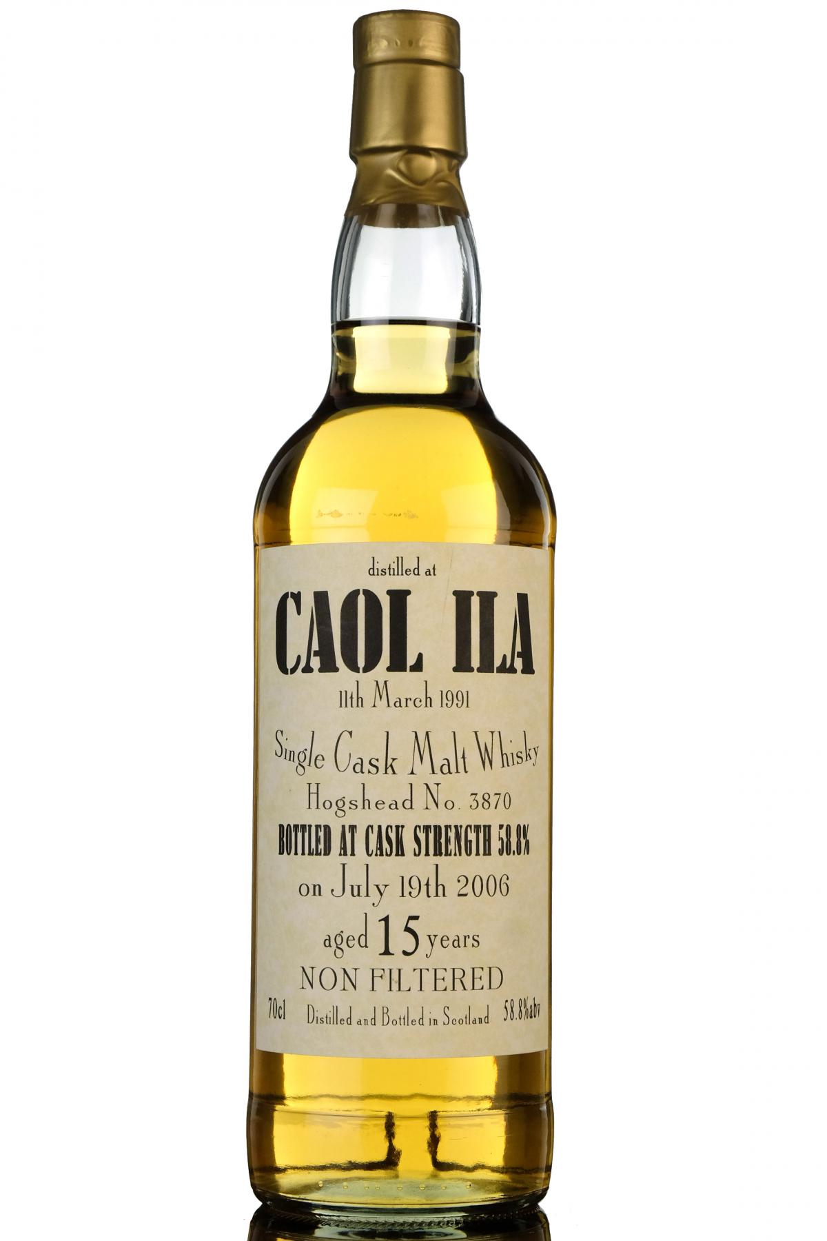 Caol Ila 1991 - 2006 15 Bladnoch Forum