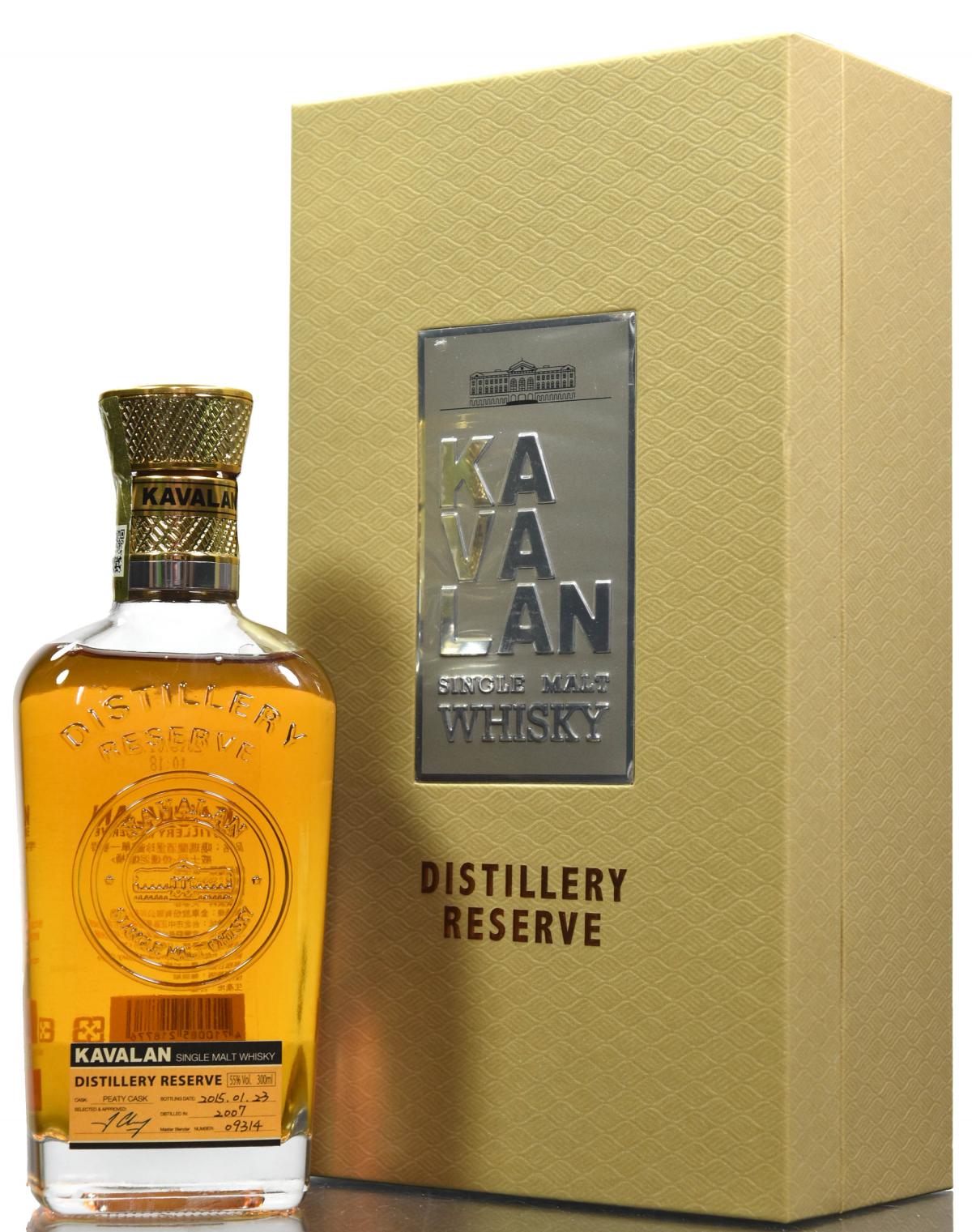 Kavalan 2007-2015 - Distillery Reserve - 30cl
