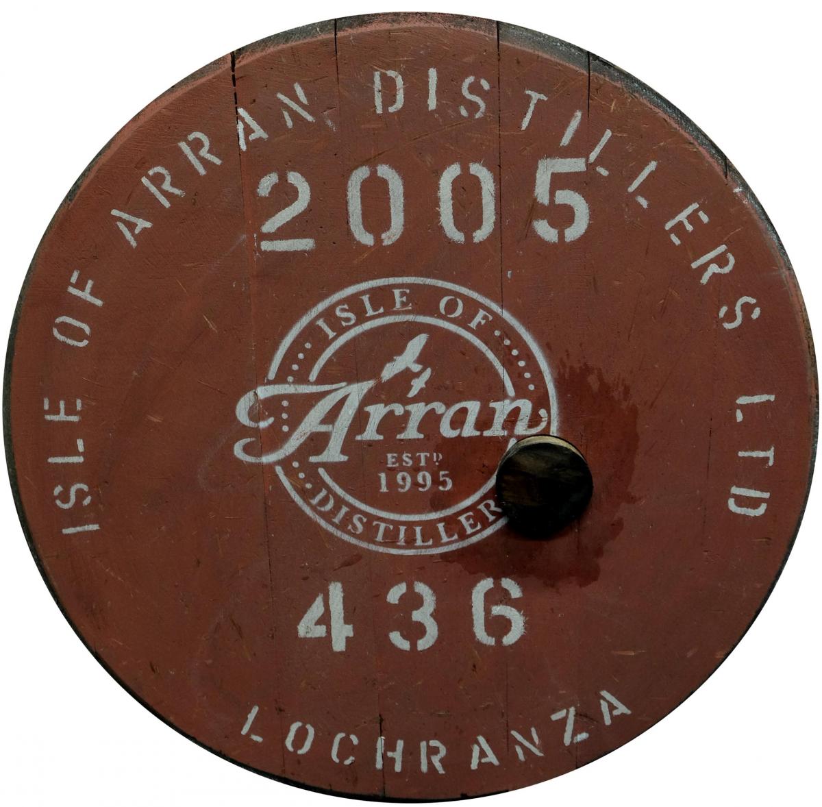 Arran Branded Cask End