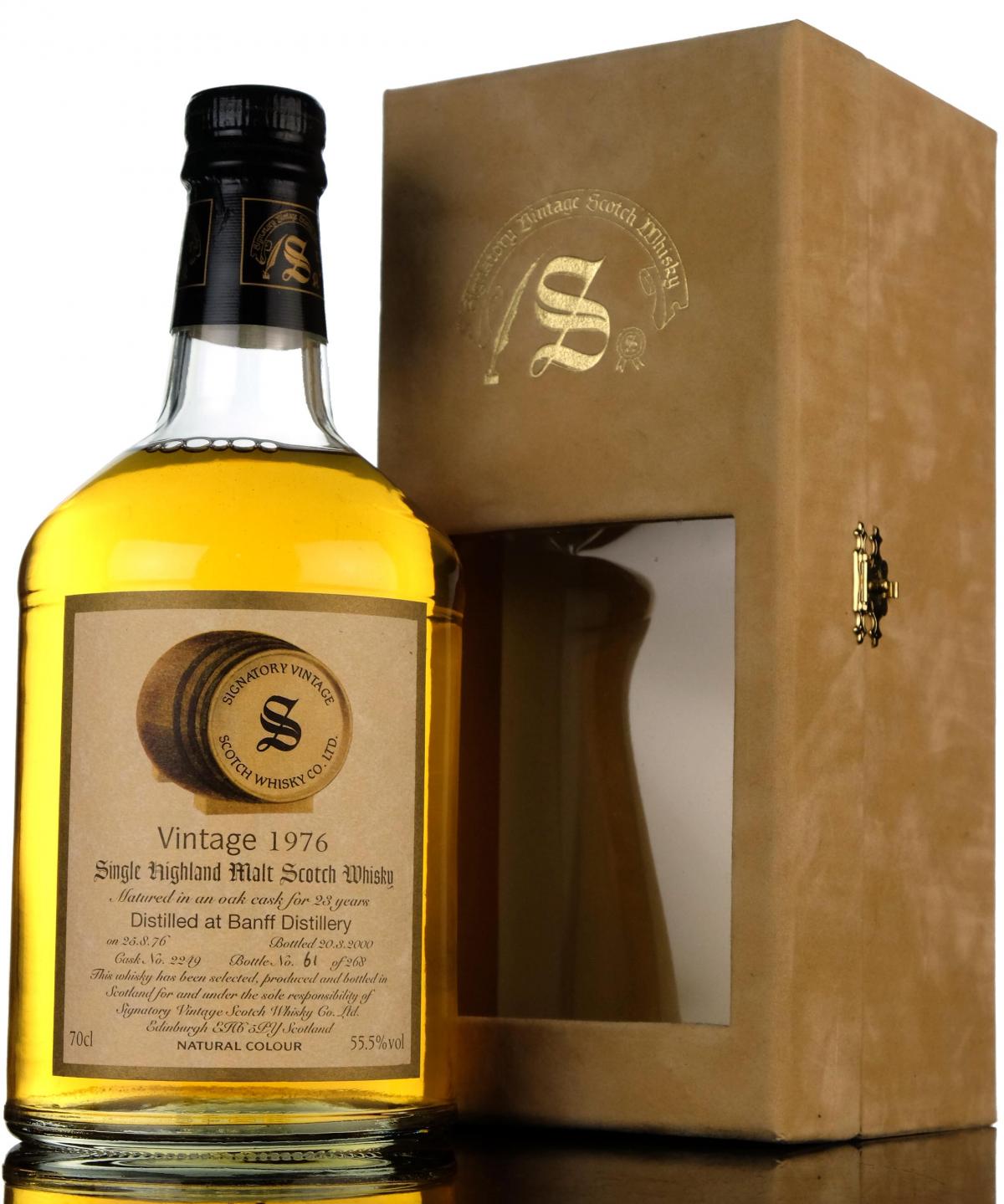 Banff 1976 - 2000 23 Signatory Vintage Single Cask 2249